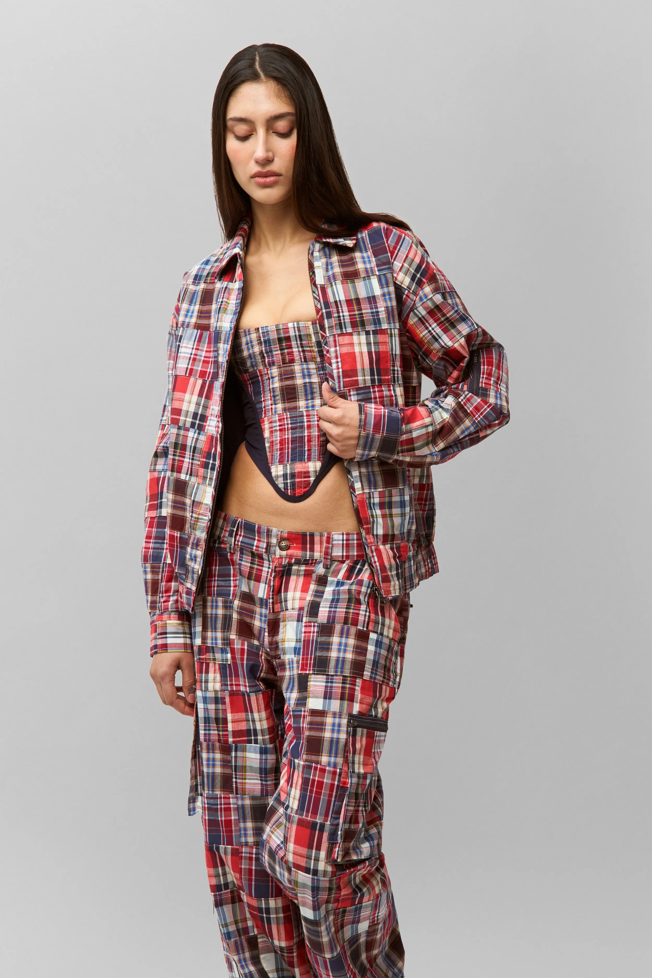 Adrian Patchwork Bomber sold by Guizio product image thumbnail 4