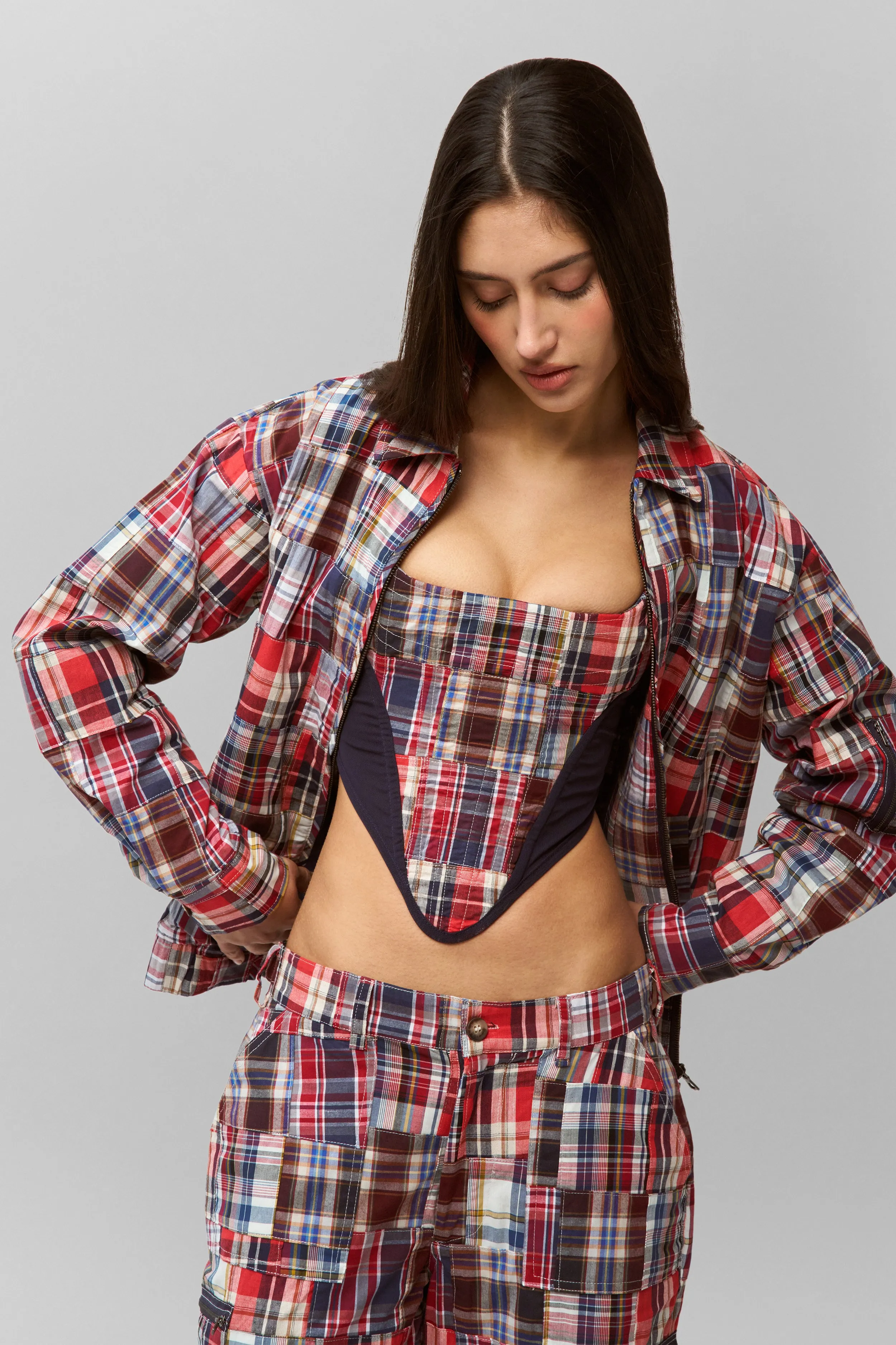 Adrian Patchwork Bomber sold by Guizio product image thumbnail 3