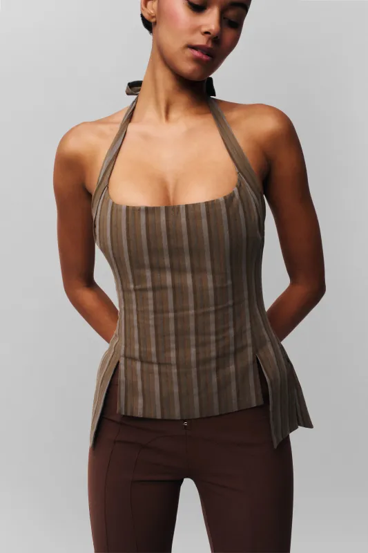 Carine Halter Top sold by Guizio