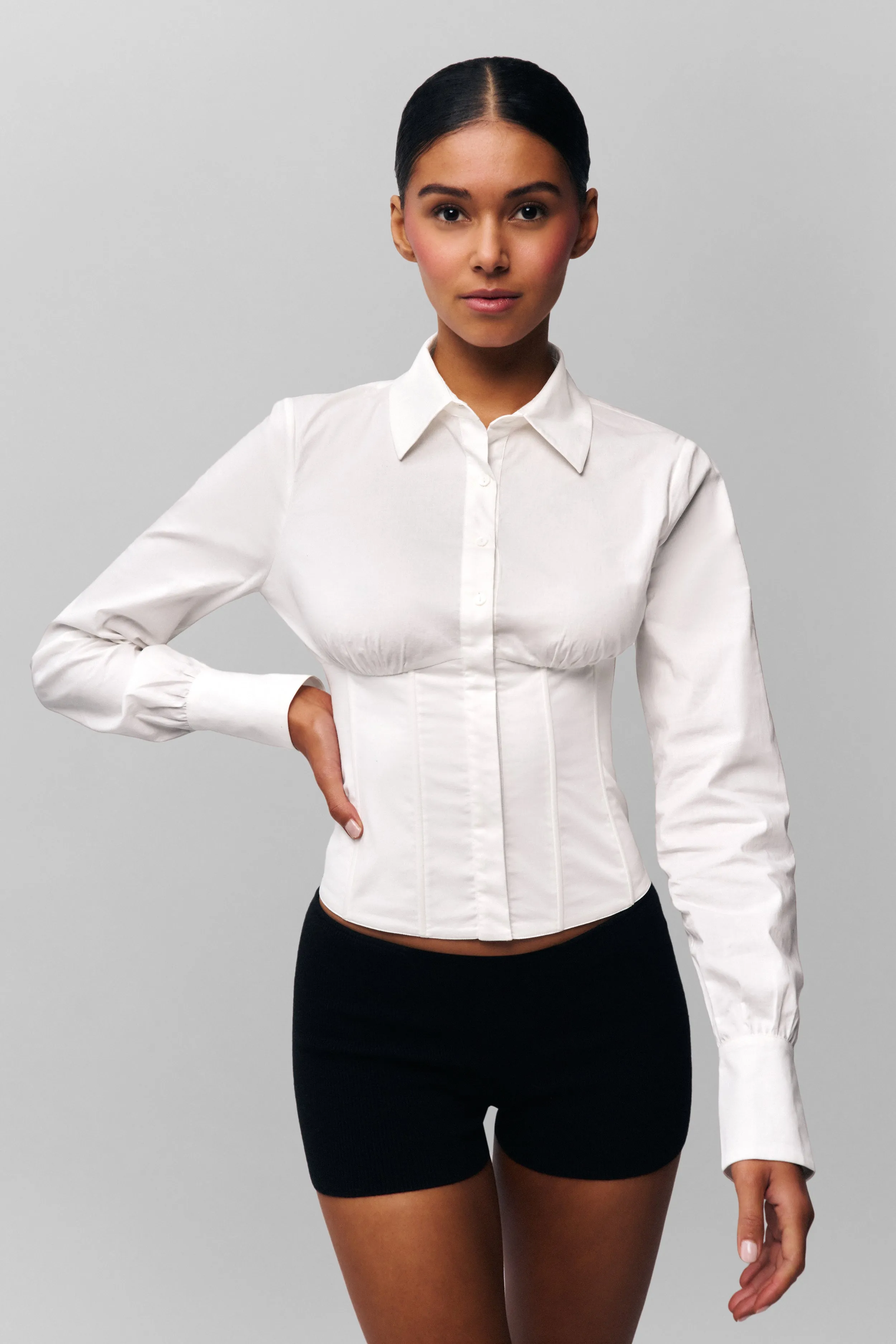 Tailored Corset Long Sleeve sold by Guizio product image thumbnail 5