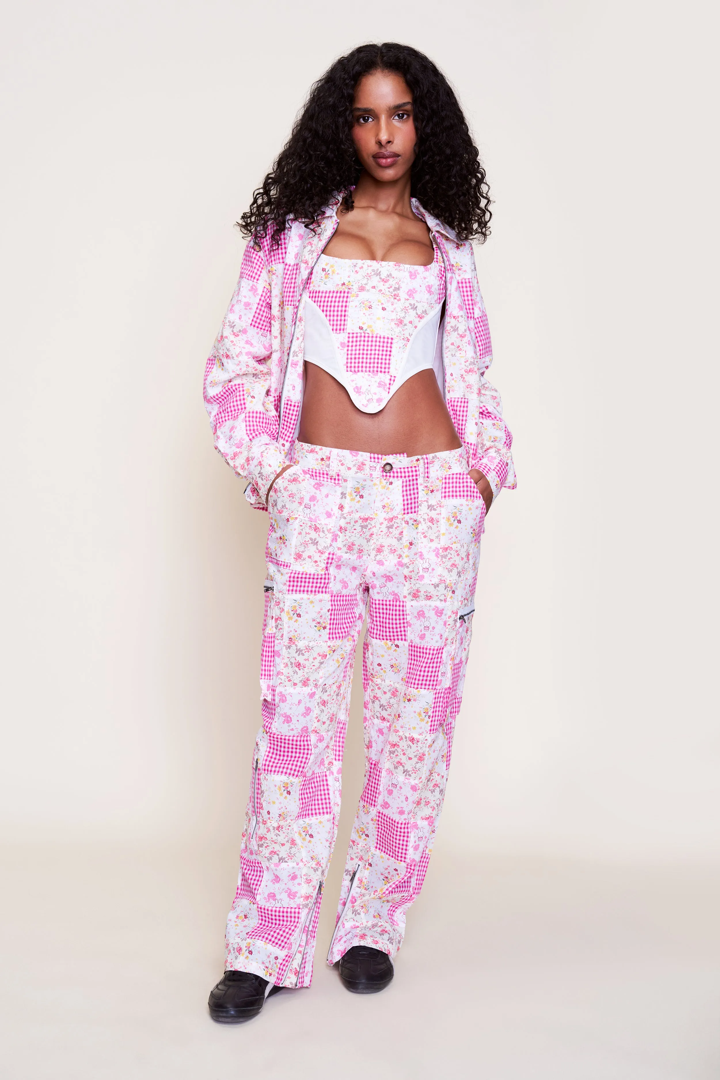 Serene Patchwork Corset sold by Guizio product image thumbnail 3