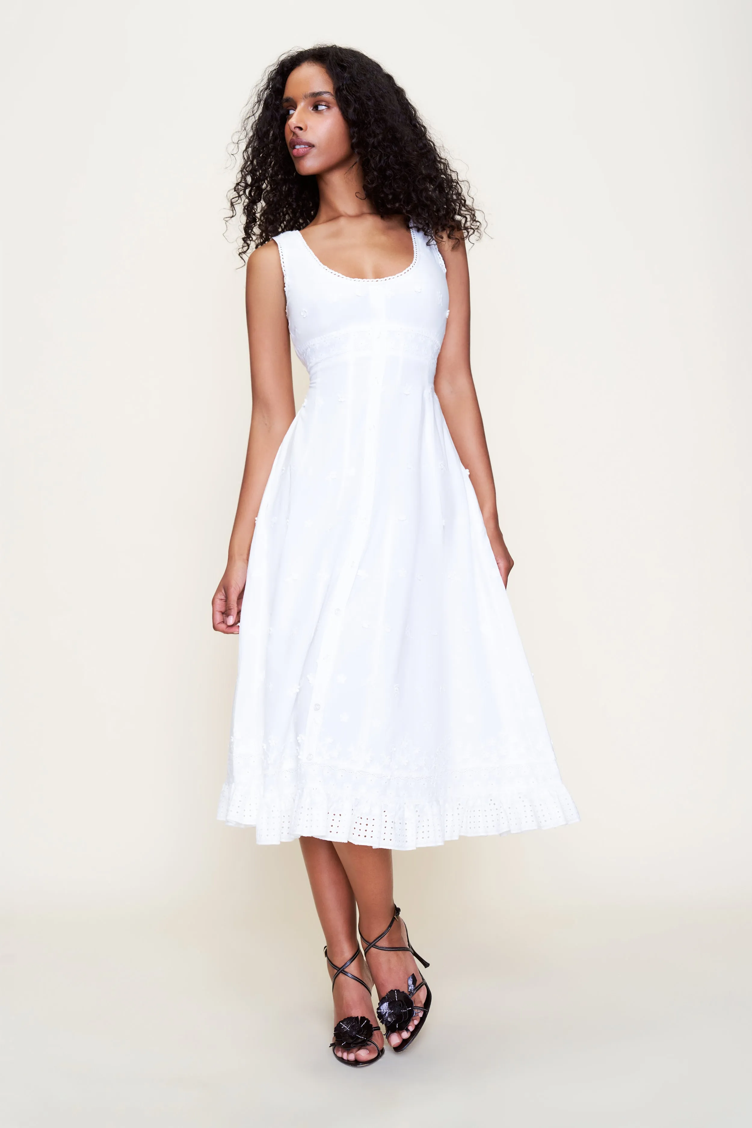 Florrie Eyelet Dress sold by Guizio product image thumbnail 2