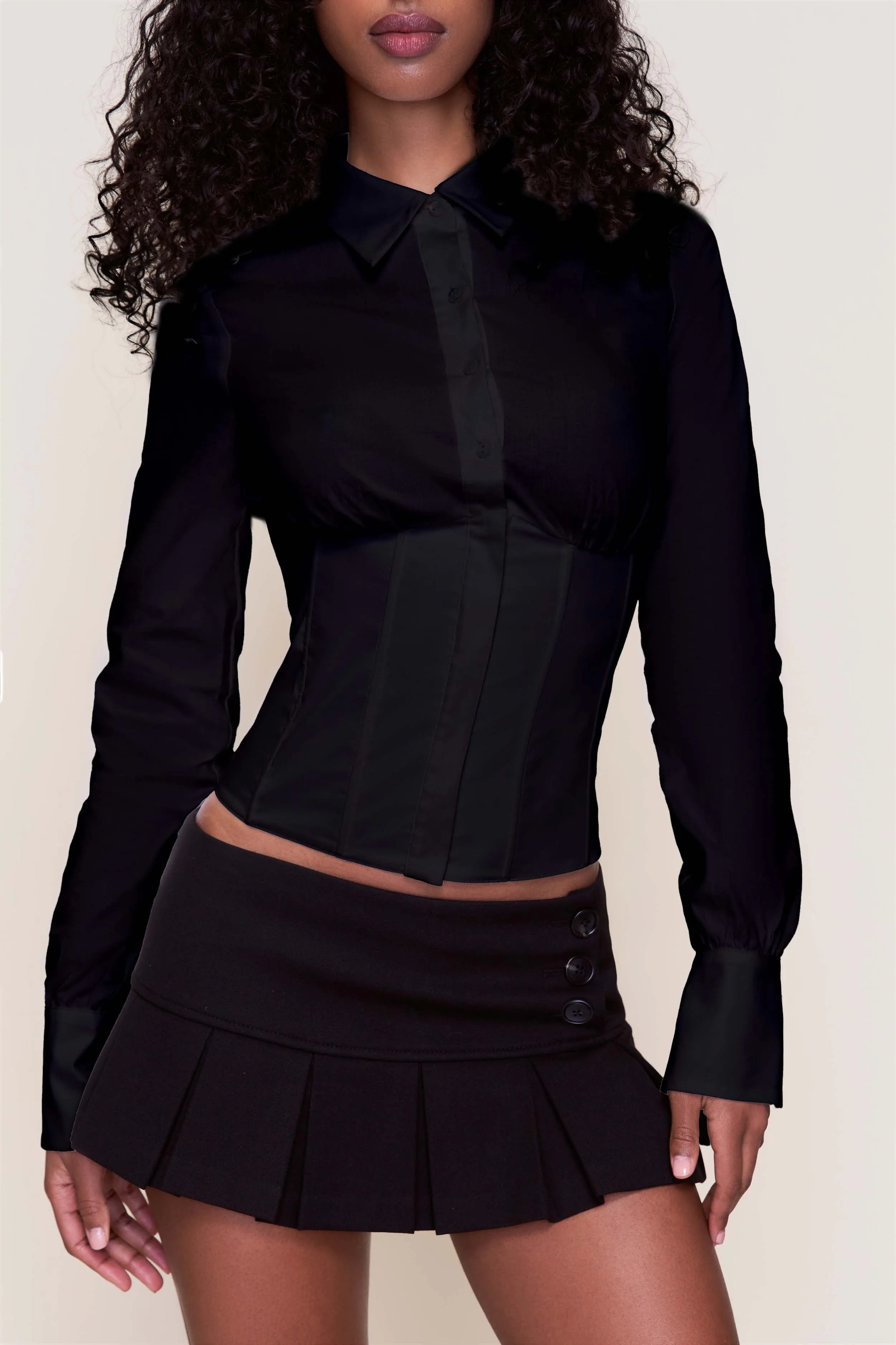 Tailored Corset Long Sleeve sold by Guizio product image thumbnail 3
