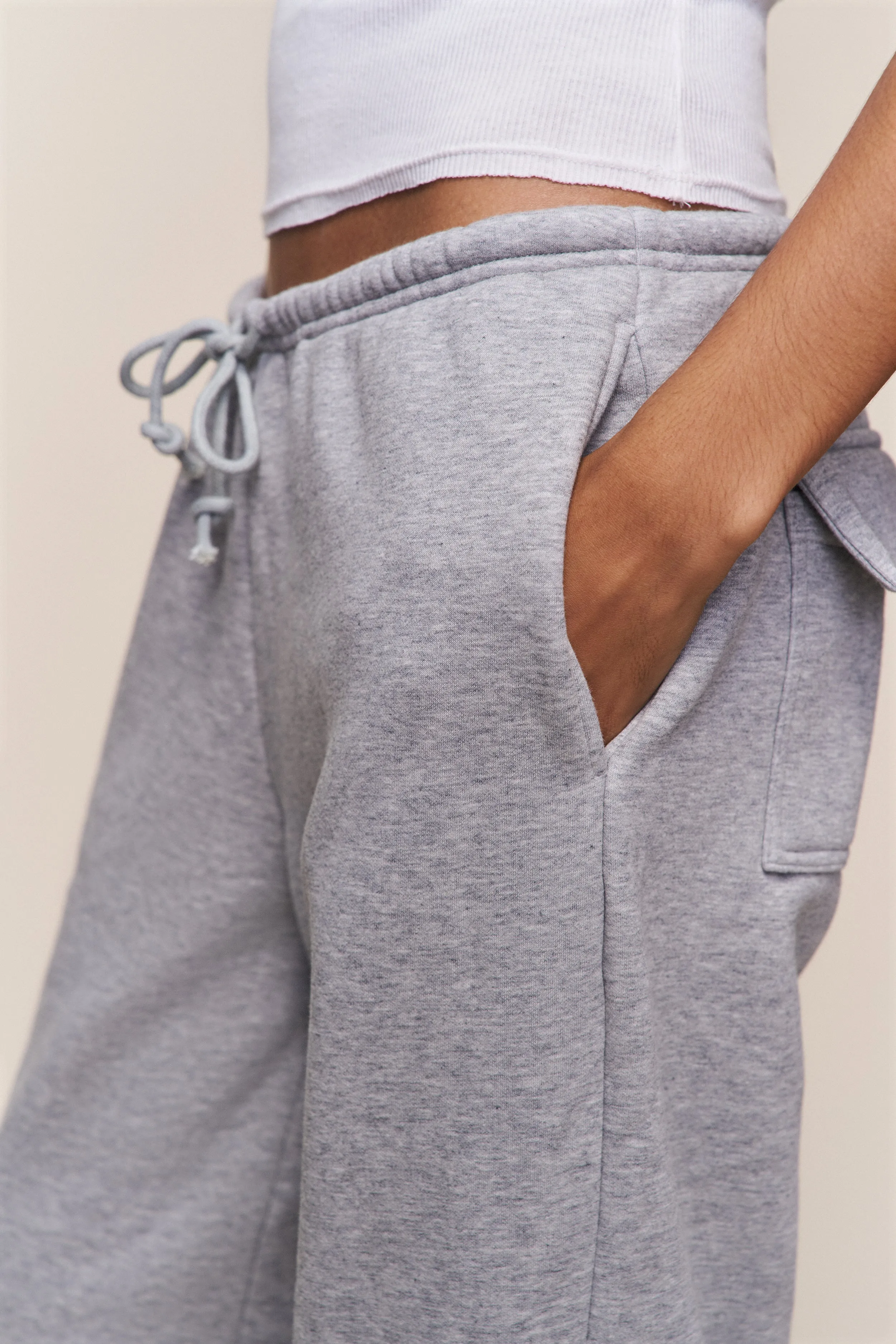 Drawstring Fleece Pant sold by Guizio product image thumbnail 3
