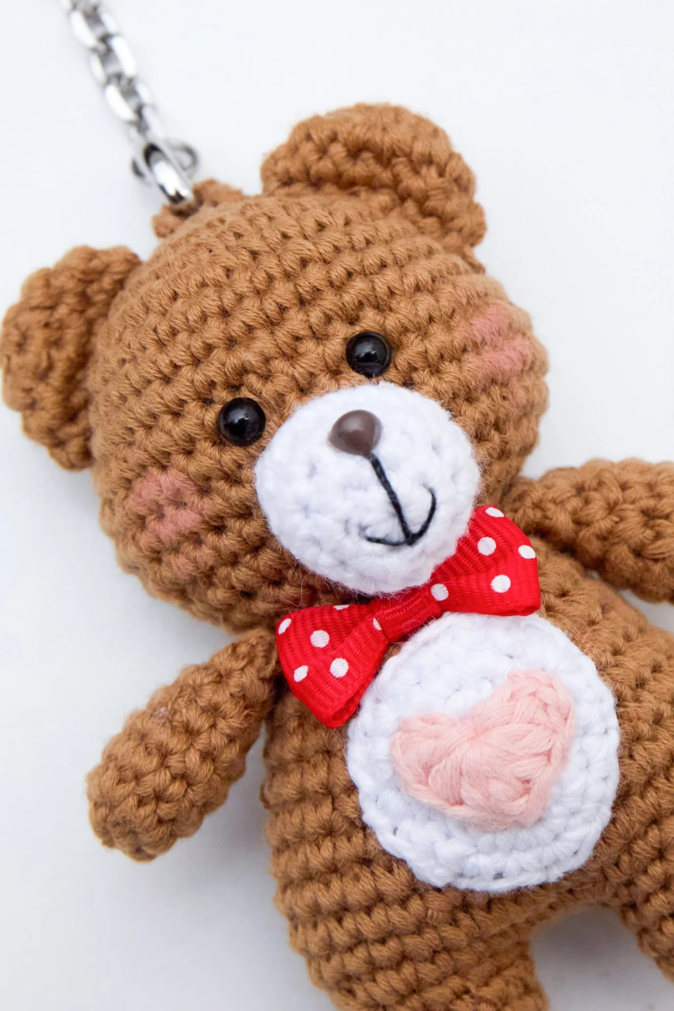 Blushie Bear Bag Charm sold by Guizio product image thumbnail 2