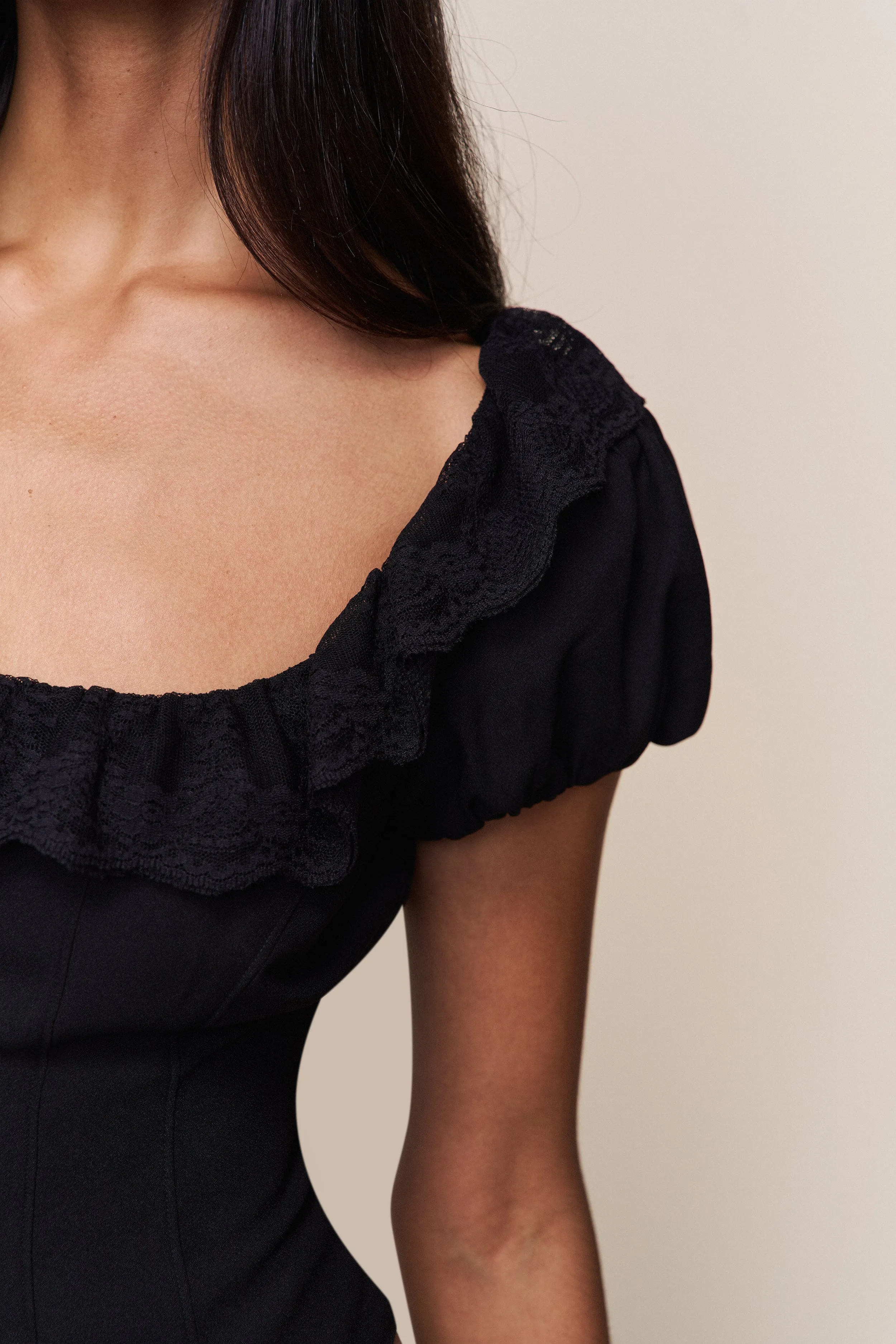 Paloma Short Sleeve Top sold by Guizio product image thumbnail 3