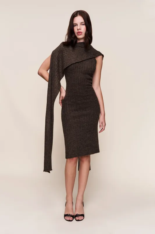 Hooded Knit Dress sold by Guizio