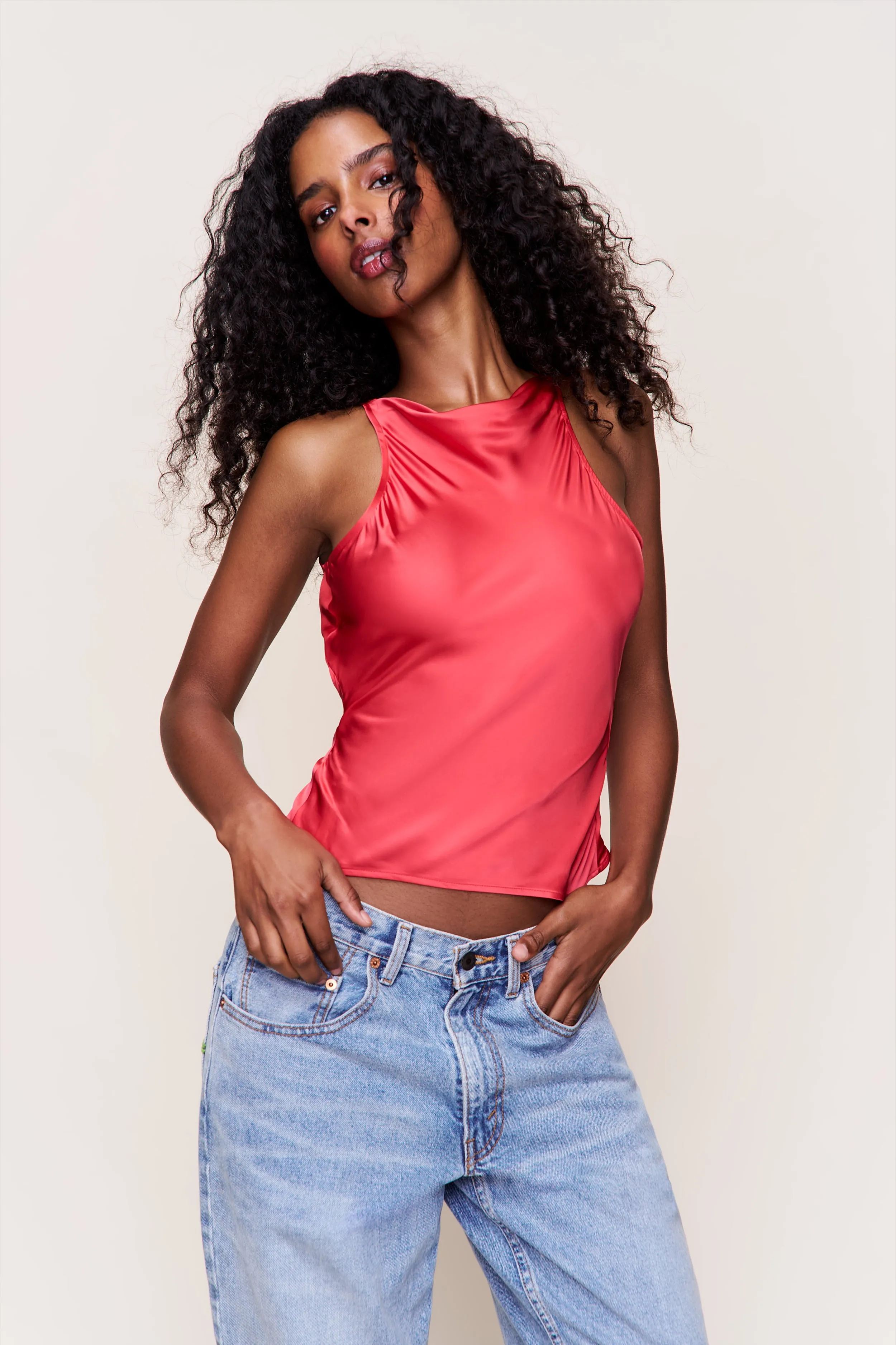 Regine Cowl Neck Top sold by Guizio product image thumbnail 3