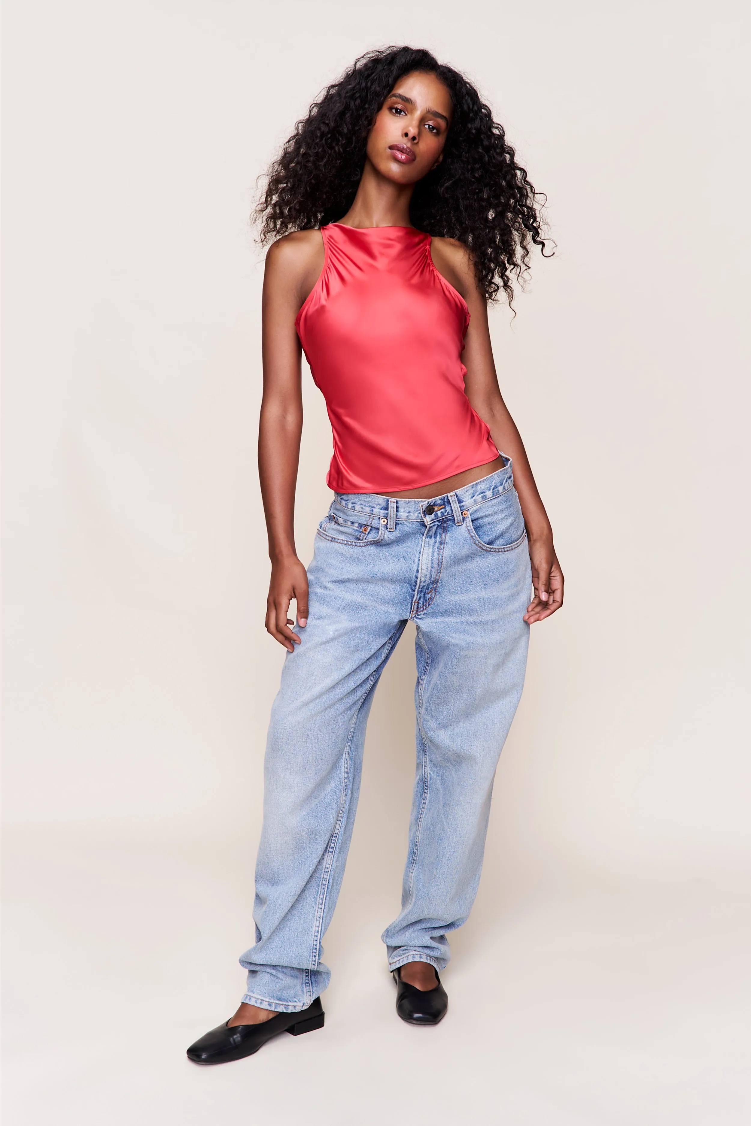 Regine Cowl Neck Top sold by Guizio product image thumbnail 2