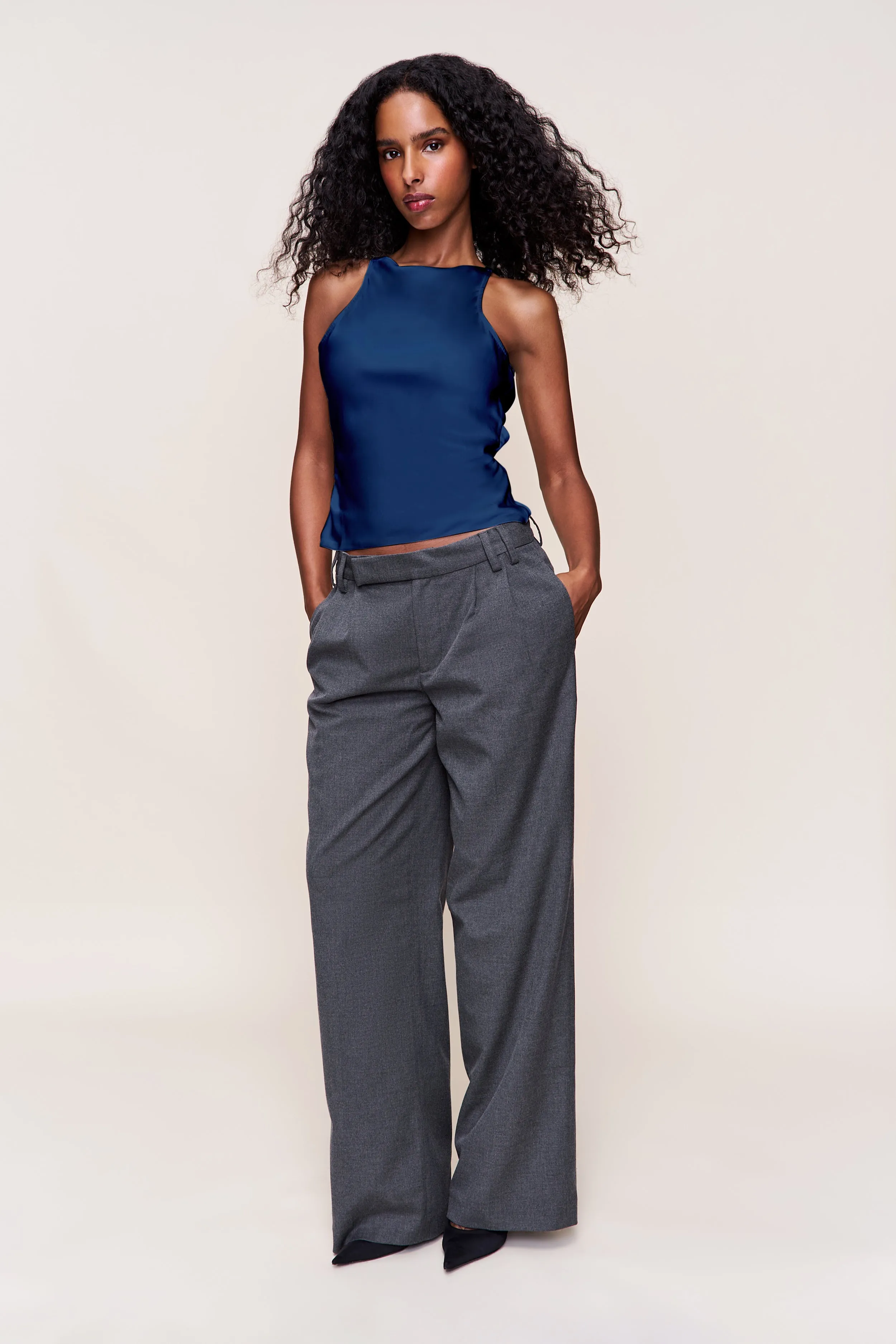 Regine Cowl Neck Top sold by Guizio product image thumbnail 5