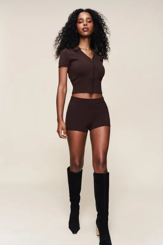 Calesia Knit Short sold by Guizio