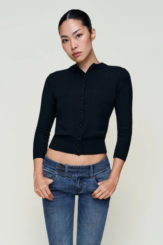 Emelie Wool Cardigan sold by Guizio