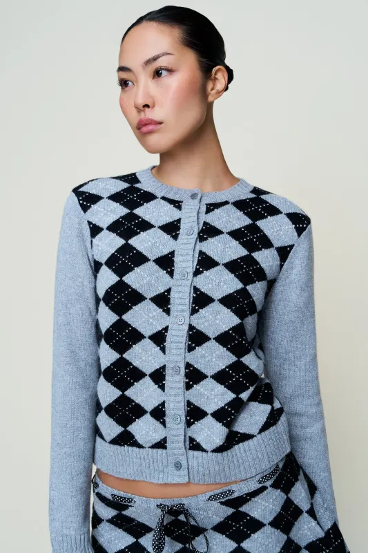 June Relaxed Cardigan sold by Guizio