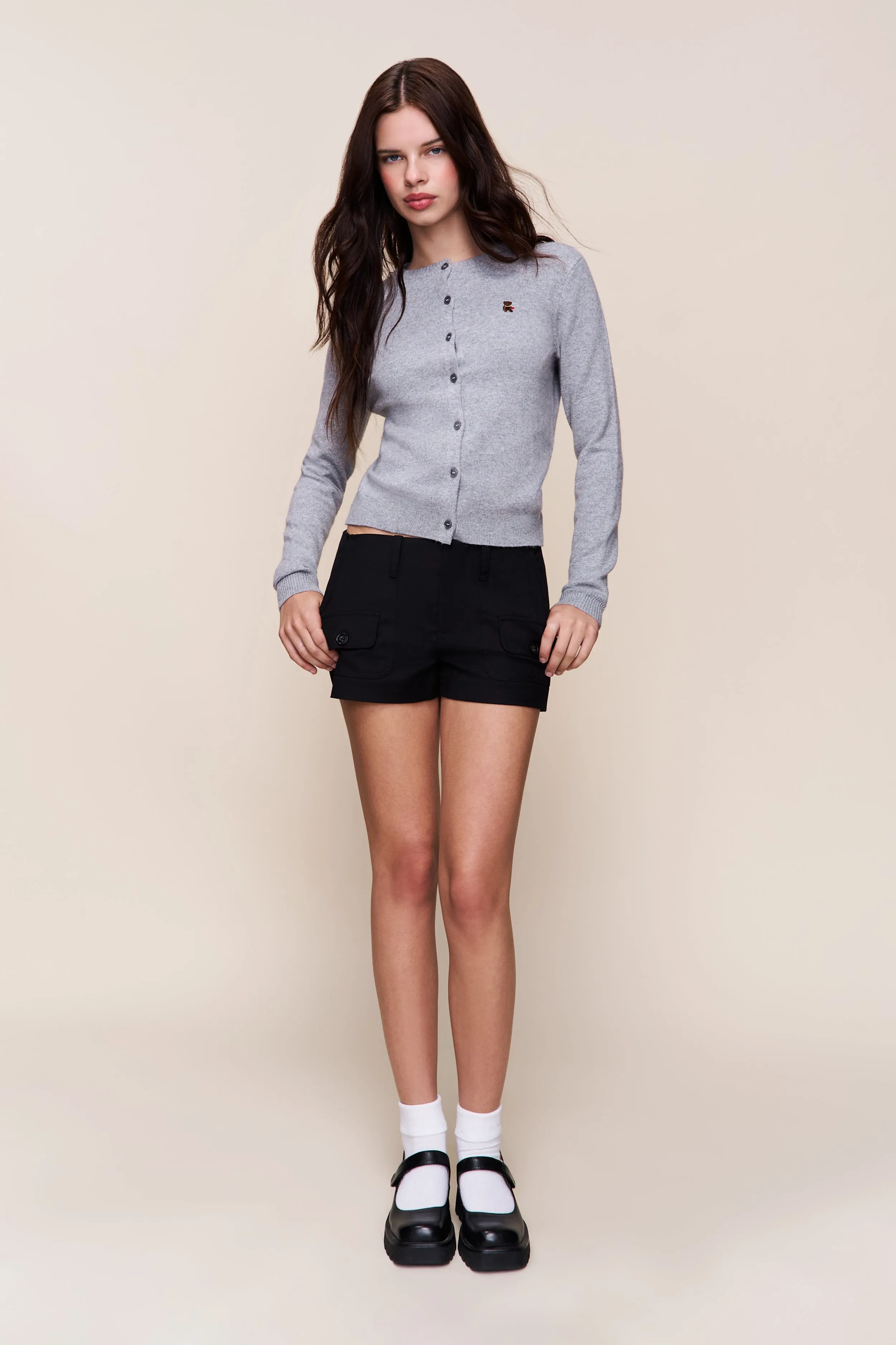Penelope Patch Pocket Short sold by Guizio