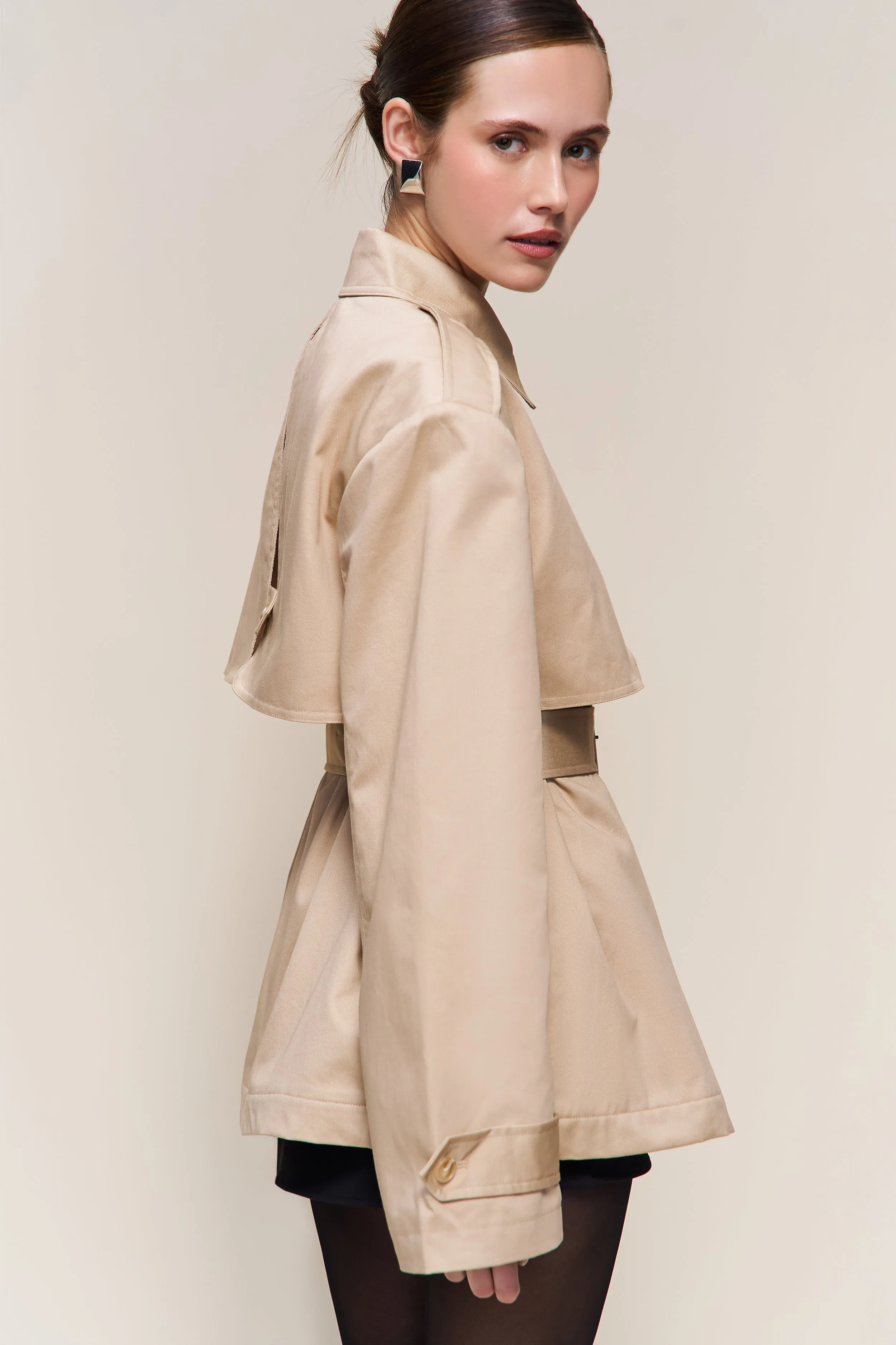 Thea Trench Coat sold by Guizio product image thumbnail 4
