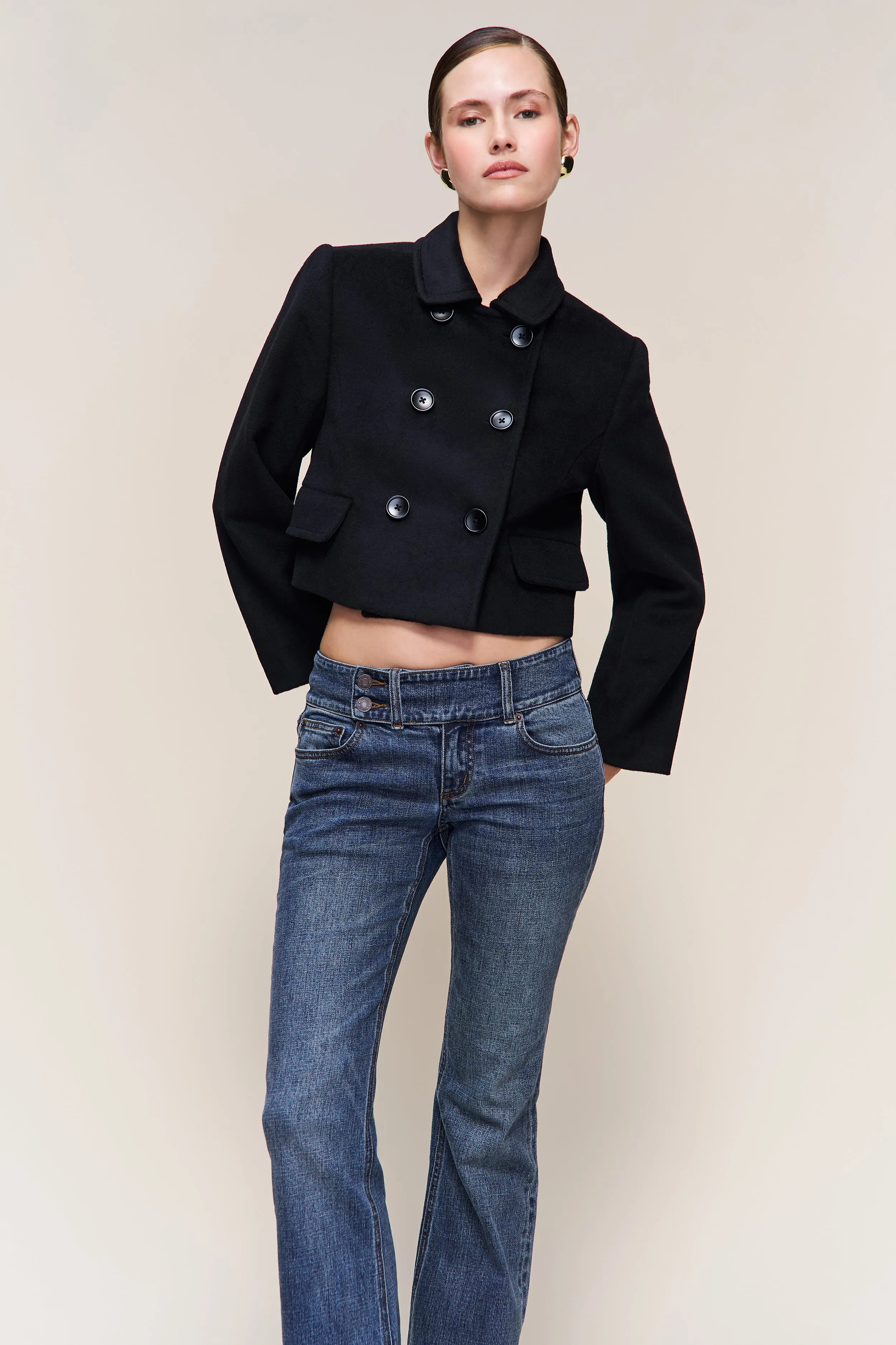 Antoinette Double Breasted Jacket sold by Guizio
