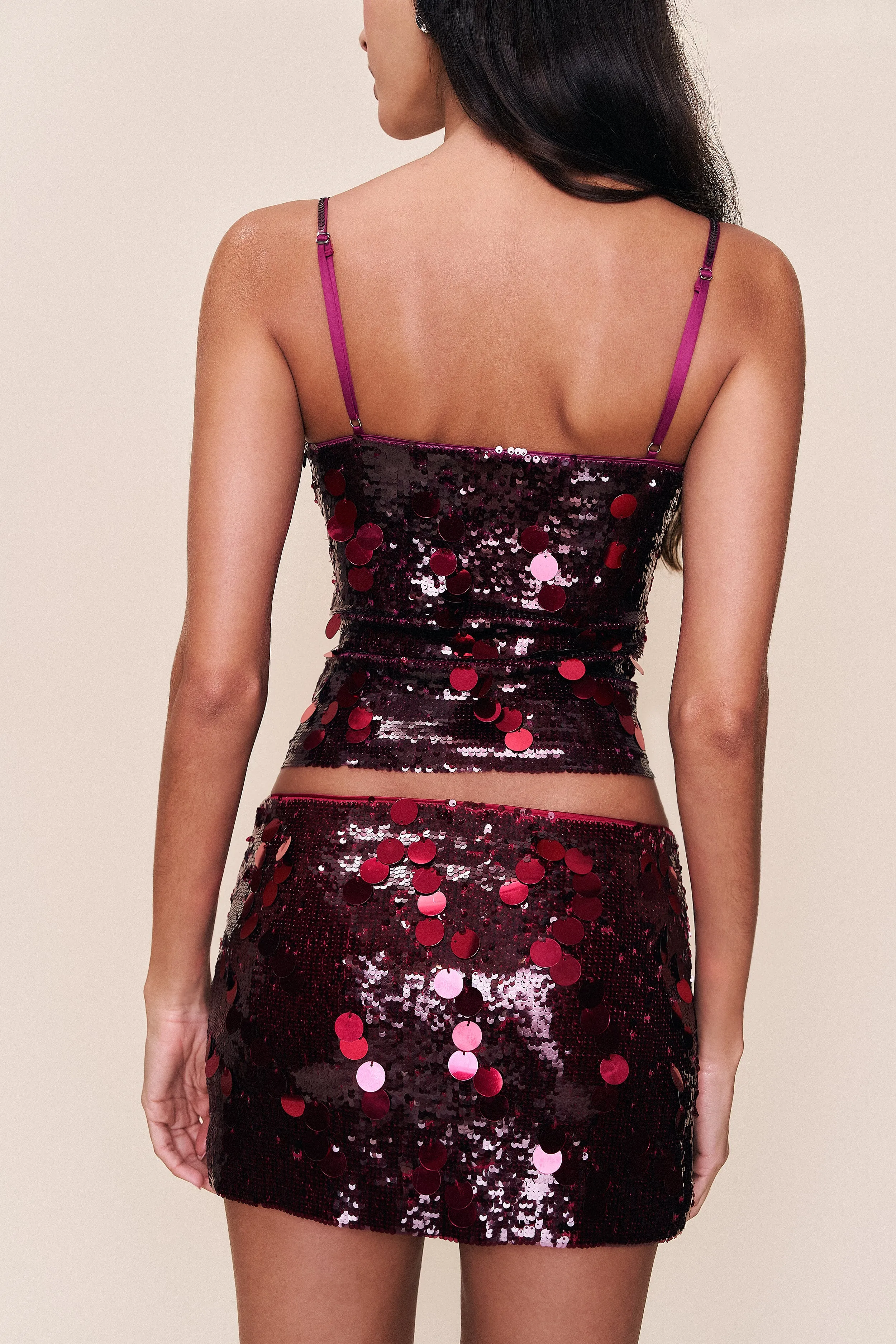 Paillette Mini Skirt sold by Guizio product image thumbnail 4