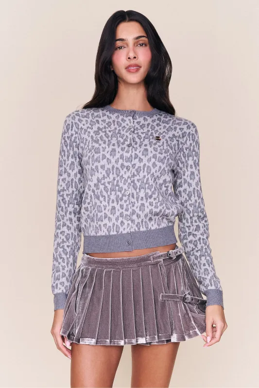 June Relaxed Wool Cardigan sold by Guizio