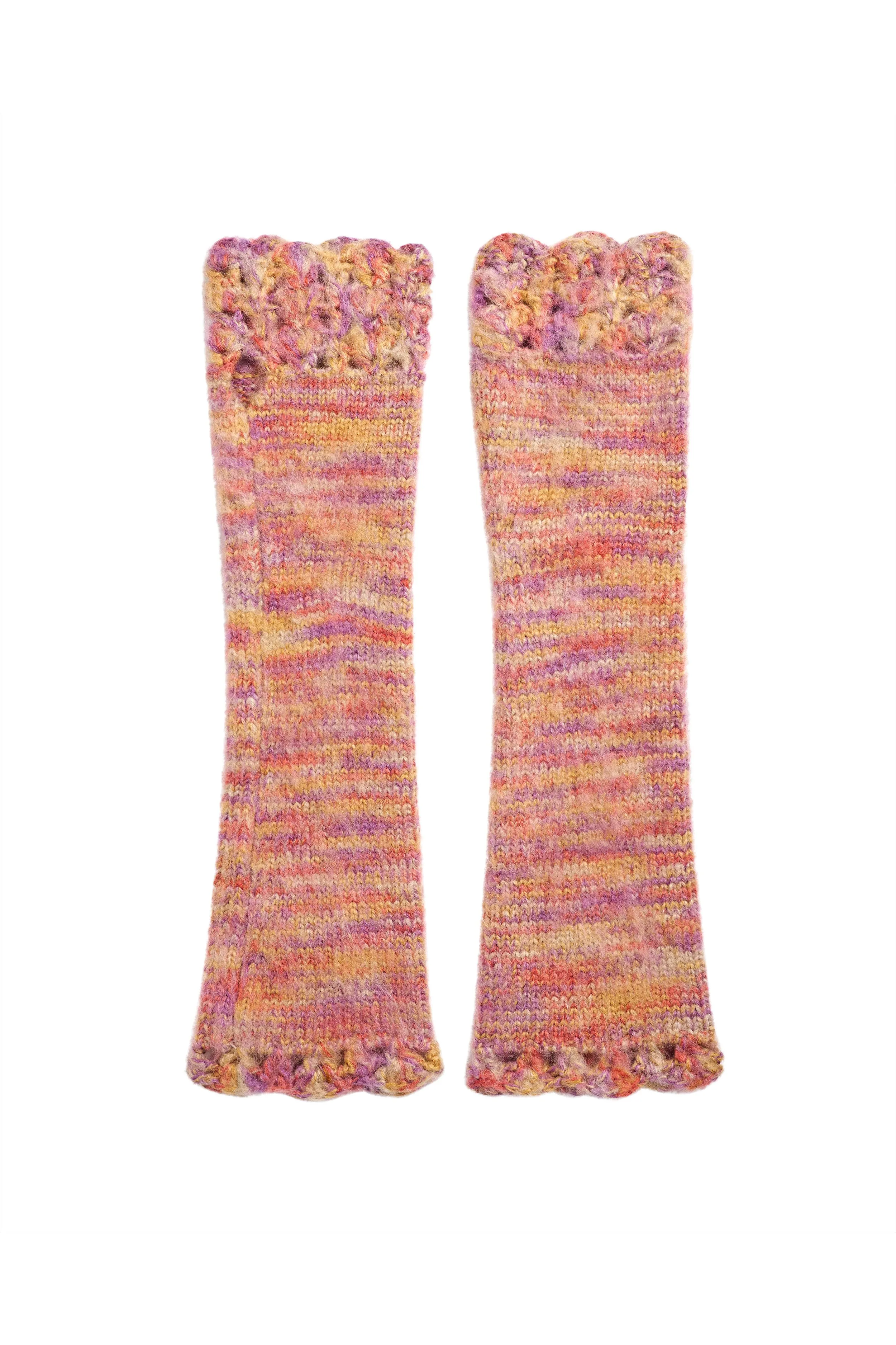 Crochet Trim Arm Warmers sold by Guizio product image thumbnail 2