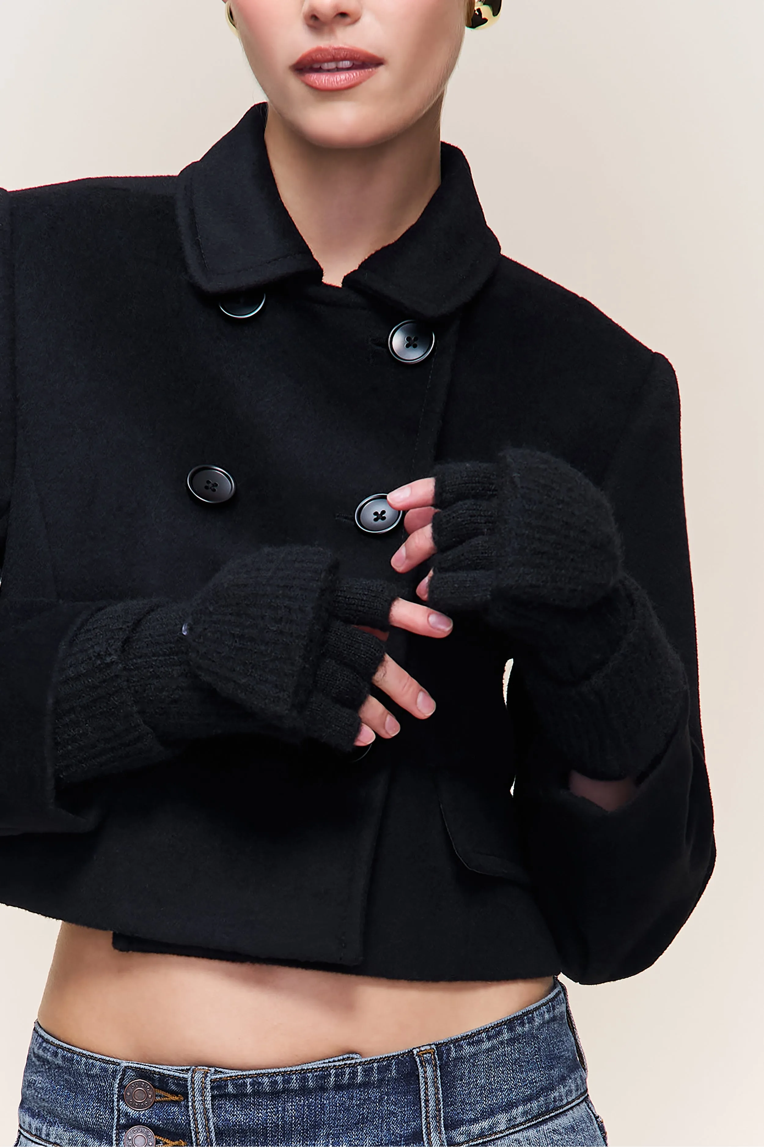 Knit Mittens sold by Guizio product image thumbnail 2