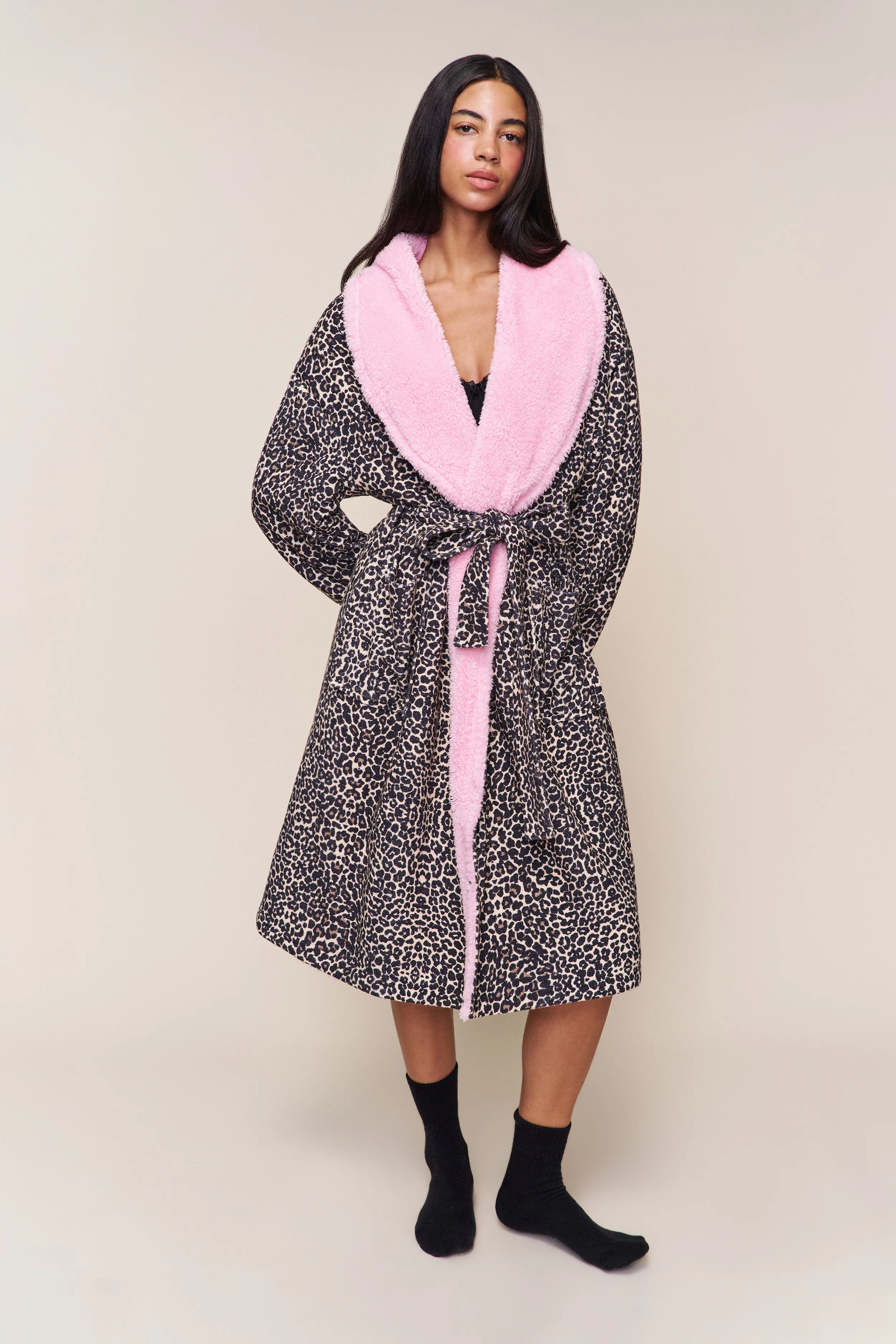 Cozy Cloud Reversible Robe sold by Guizio product image thumbnail 2
