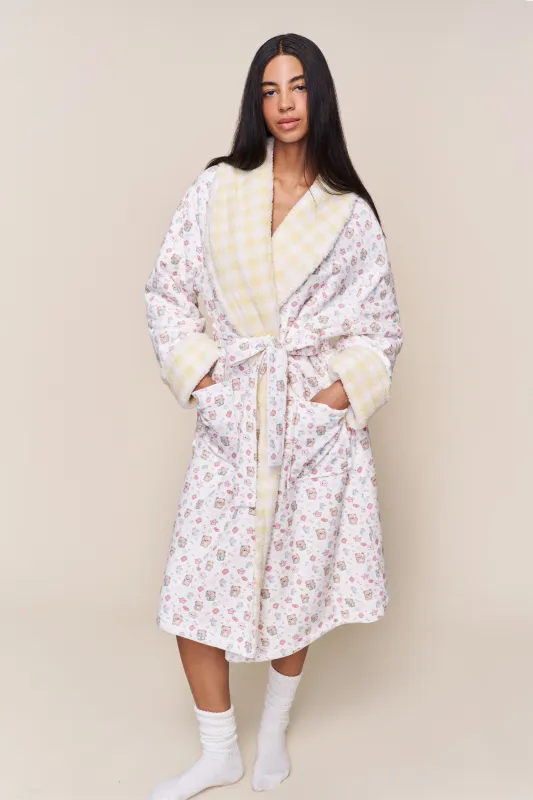 Cozy Cloud Reversible Robe sold by Guizio