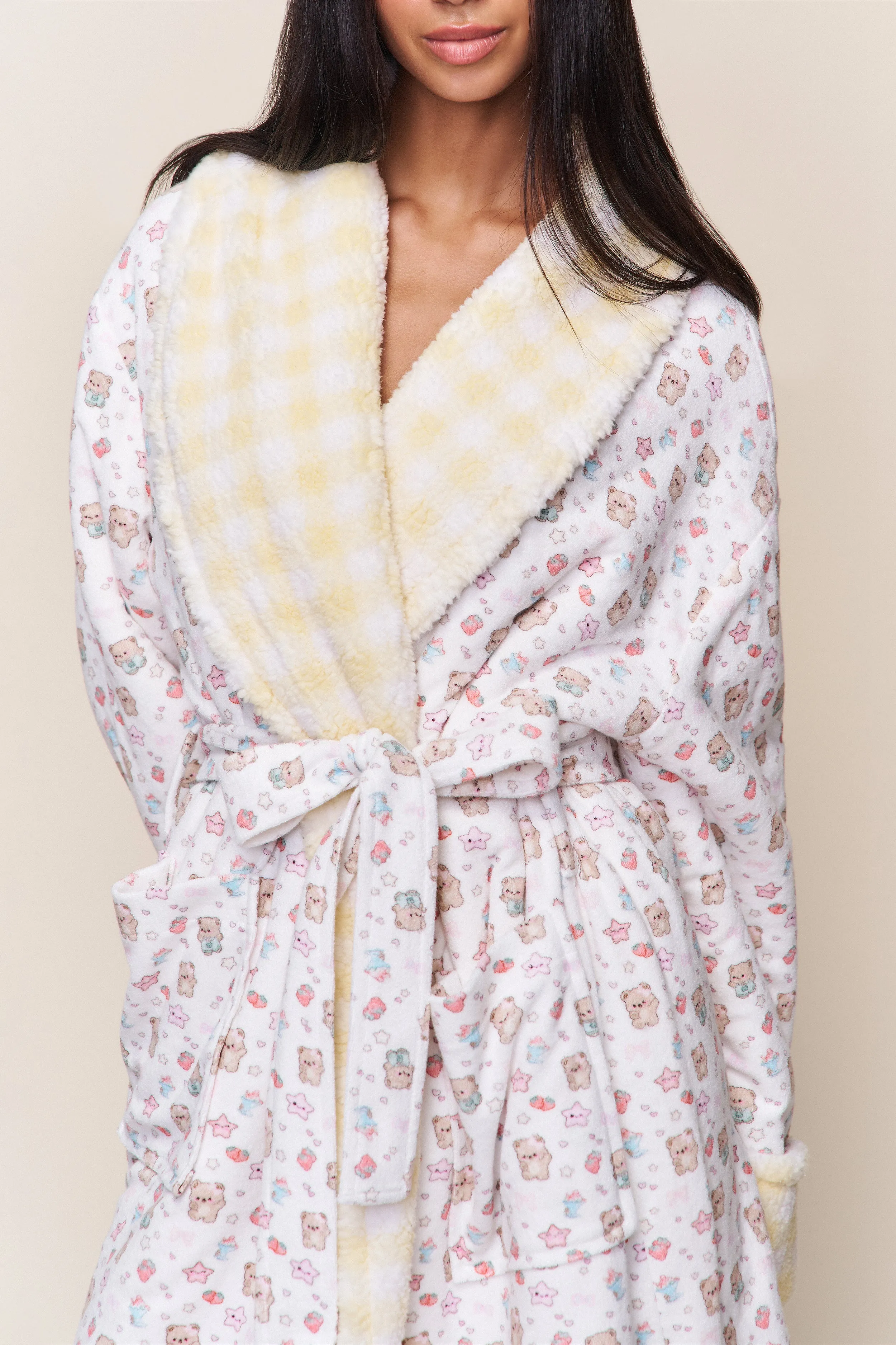 Cozy Cloud Reversible Robe sold by Guizio product image thumbnail 5
