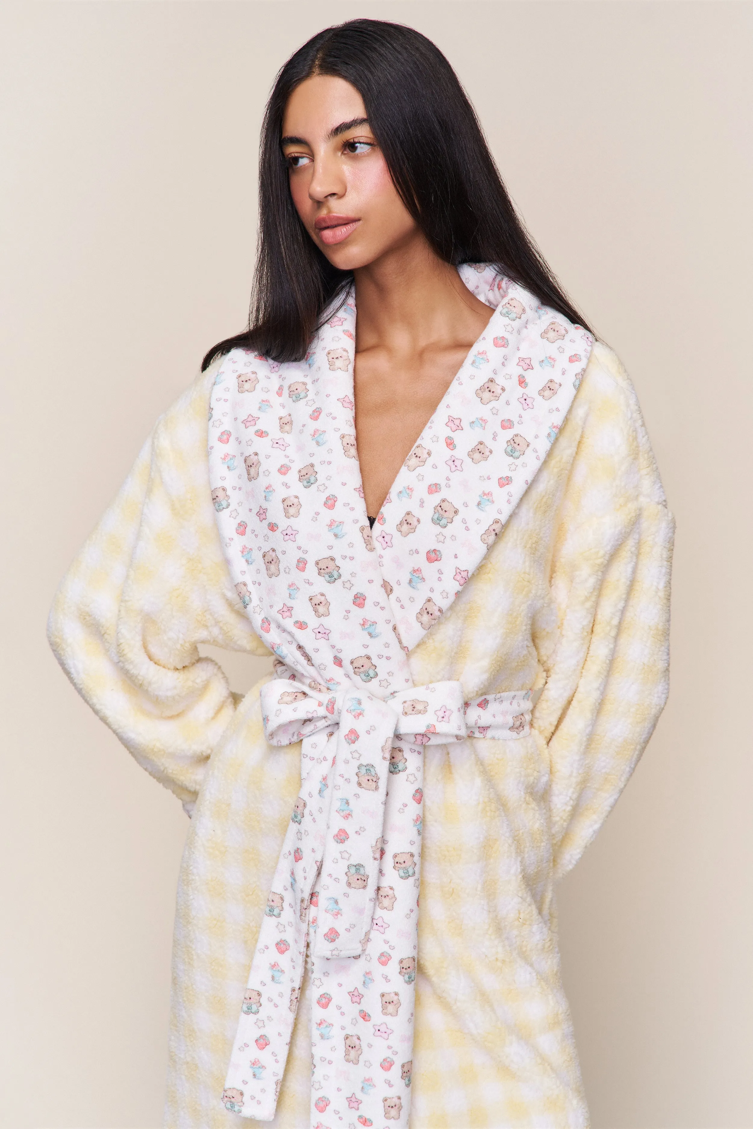 Cozy Cloud Reversible Robe sold by Guizio product image thumbnail 2