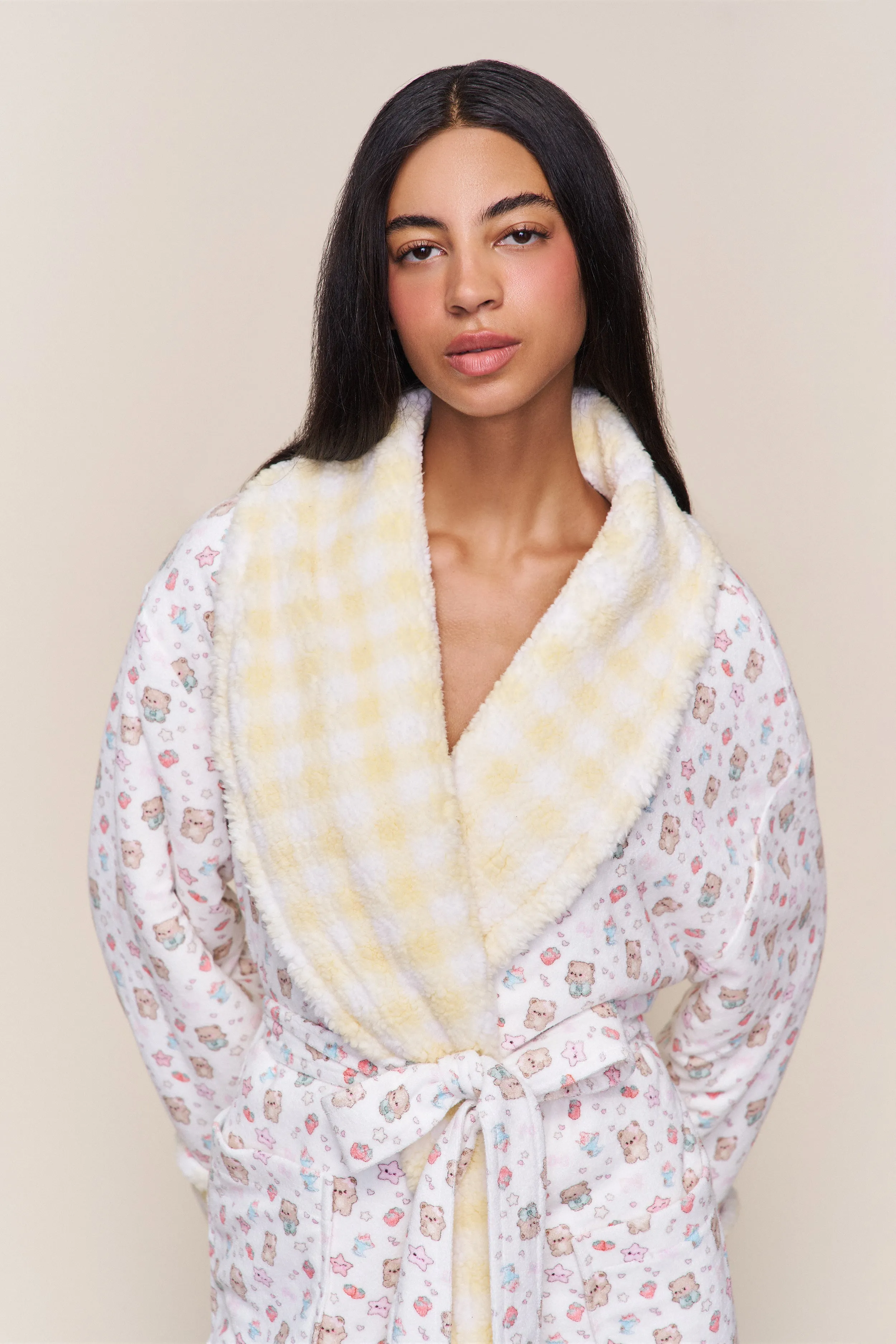 Cozy Cloud Reversible Robe sold by Guizio product image thumbnail 3