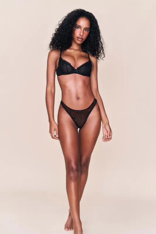 Beloved Plunge Lace Underwire Bra sold by Guizio