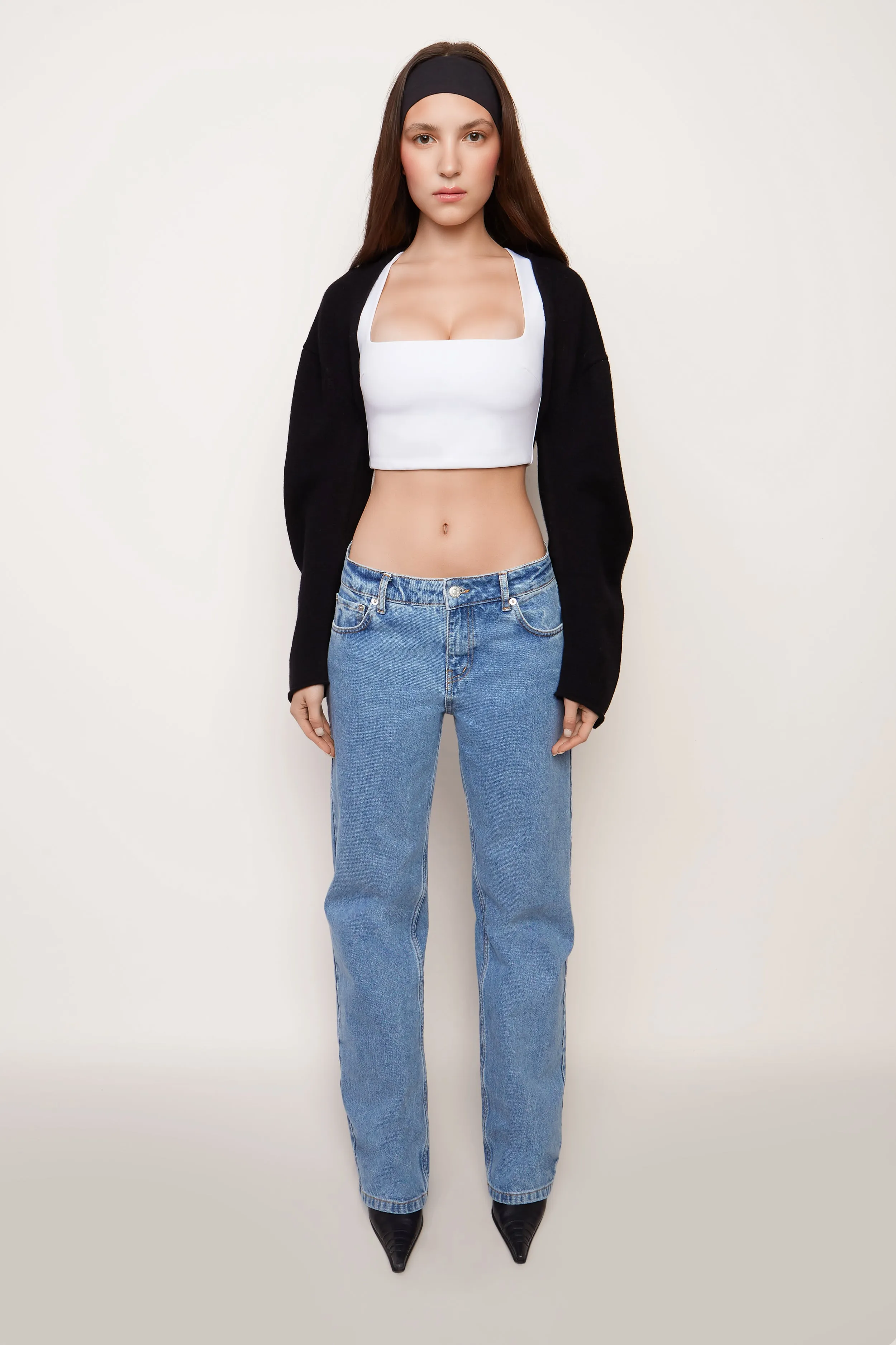 Slouchy Knit Bolero sold by Guizio product image thumbnail 3