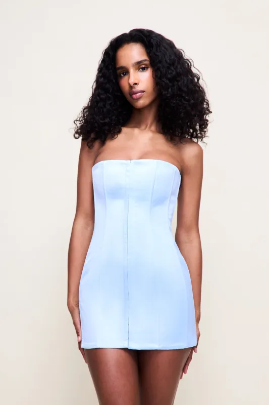 Satin Corset Dress made by Guizio