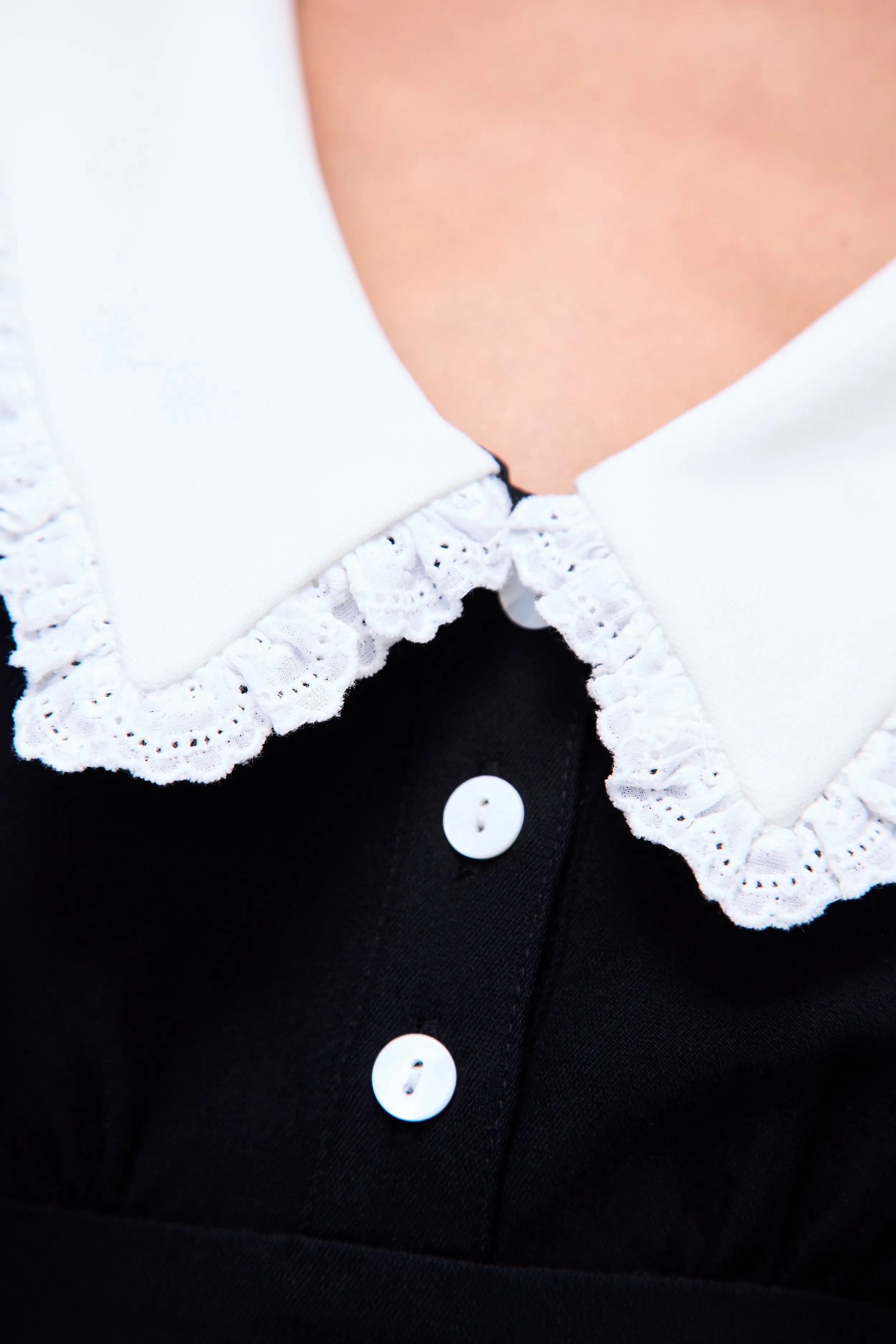 Jane Eyelet Mini Dress sold by Guizio product image thumbnail 3