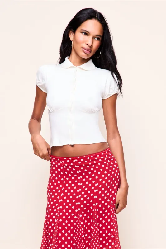 Liana Knit Top made by Guizio