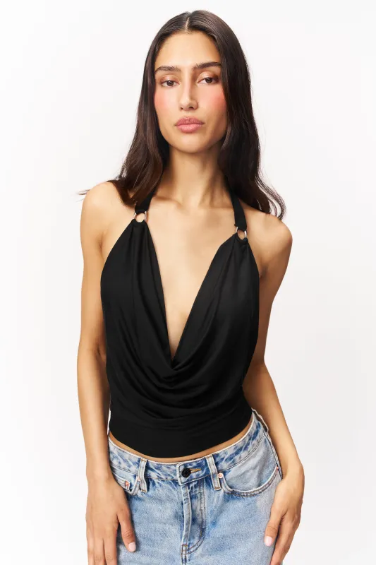 Nellie Halter Top made by Guizio