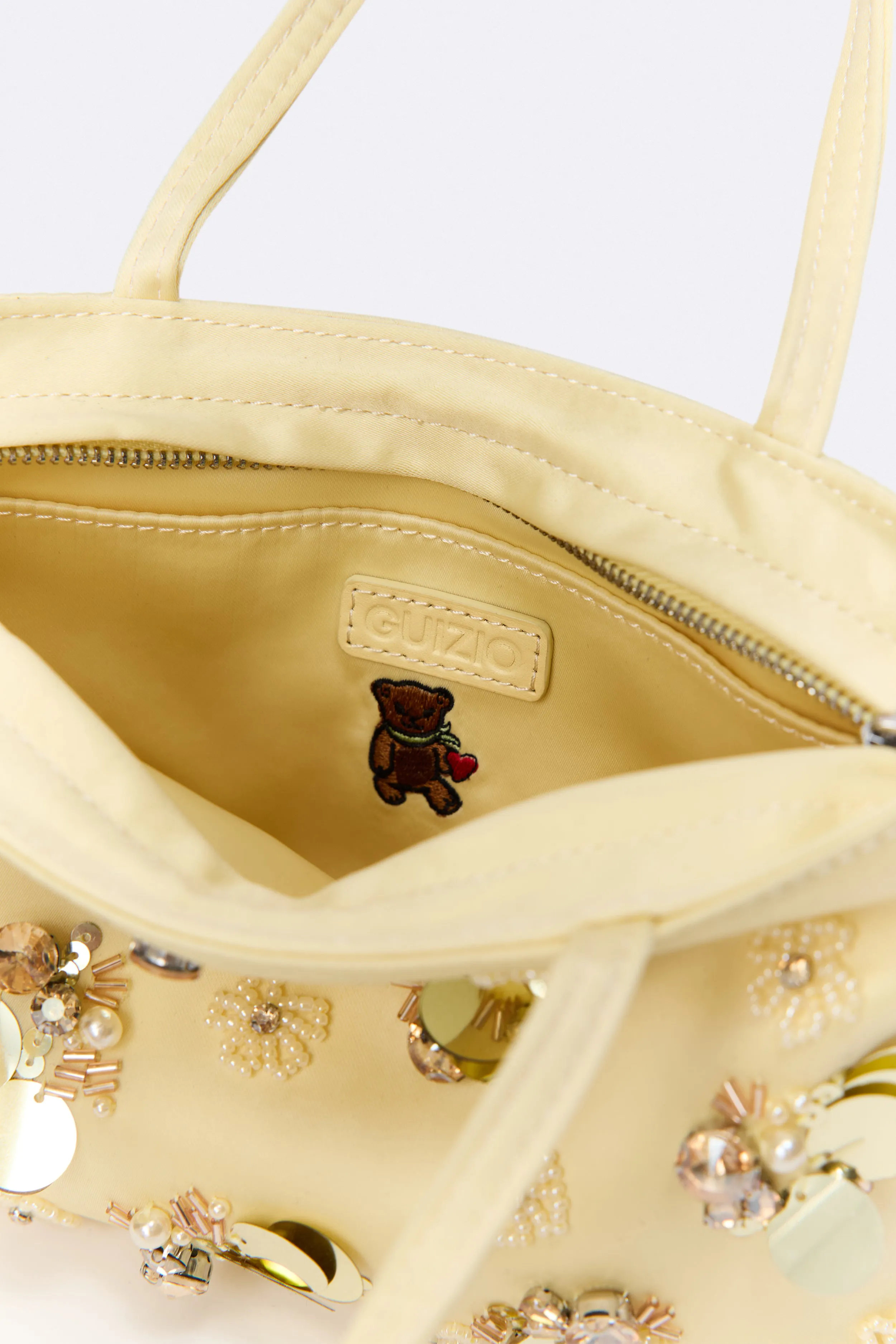 Embellished Satin Pouchette sold by Guizio product image thumbnail 4