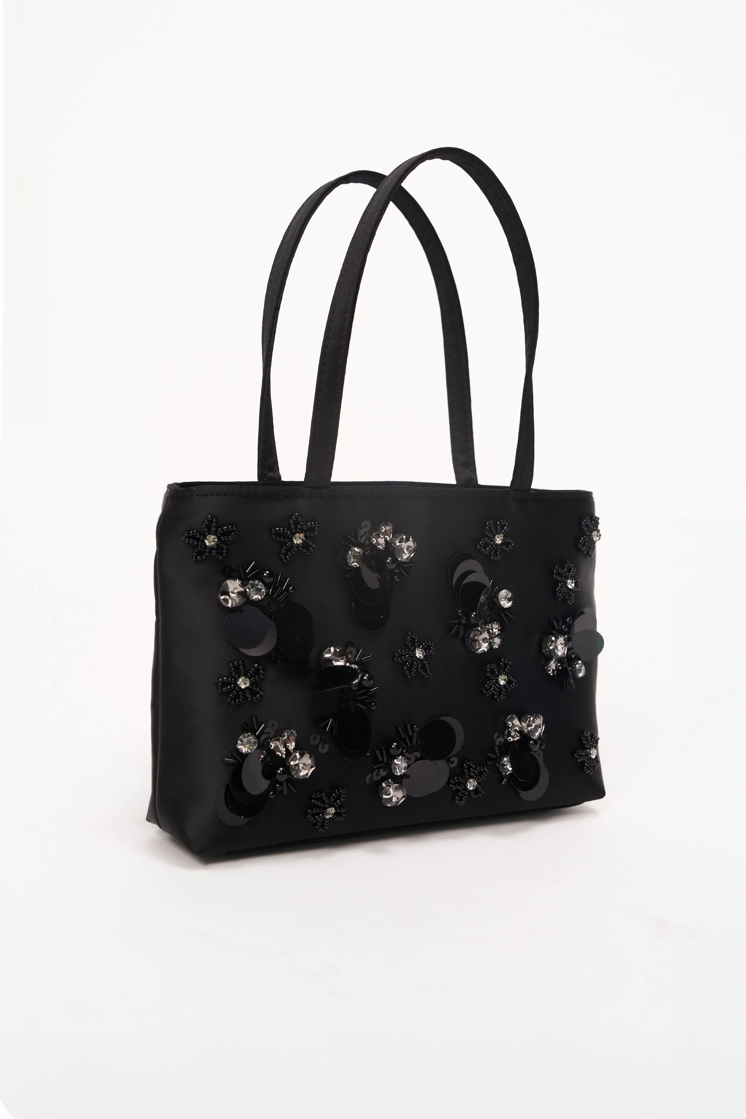 Embellished Satin Pouchette sold by Guizio product image thumbnail 3