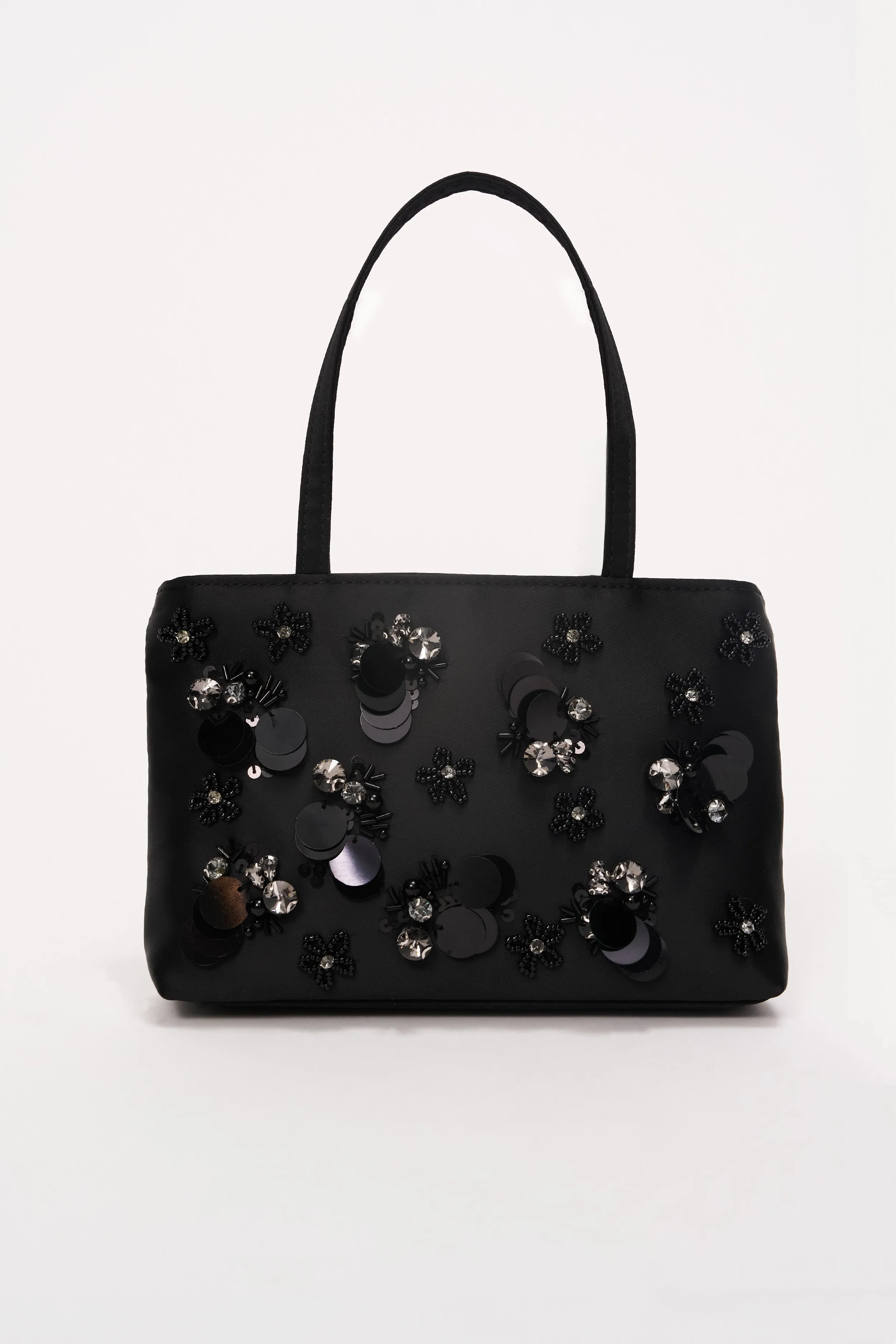 Embellished Satin Pouchette sold by Guizio