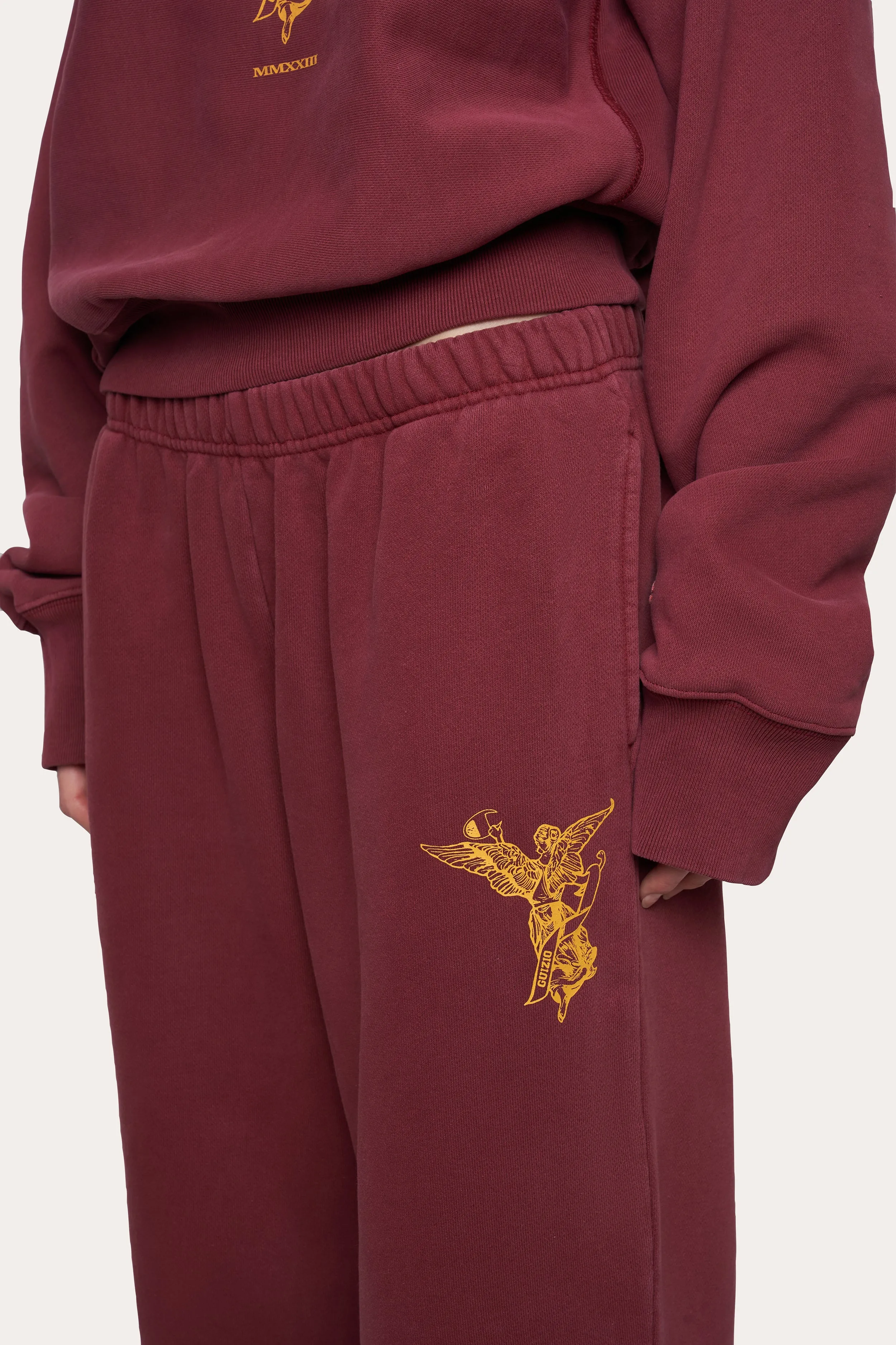 Guizio X Champion Reverse Weave Flare Sweatpants sold by Guizio product image thumbnail 3