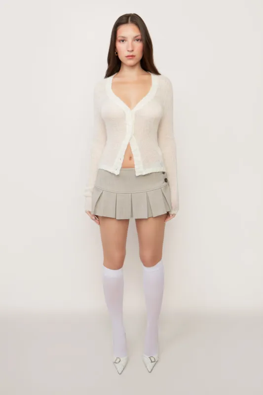 Full Length Mohair Cardigan sold by Guizio