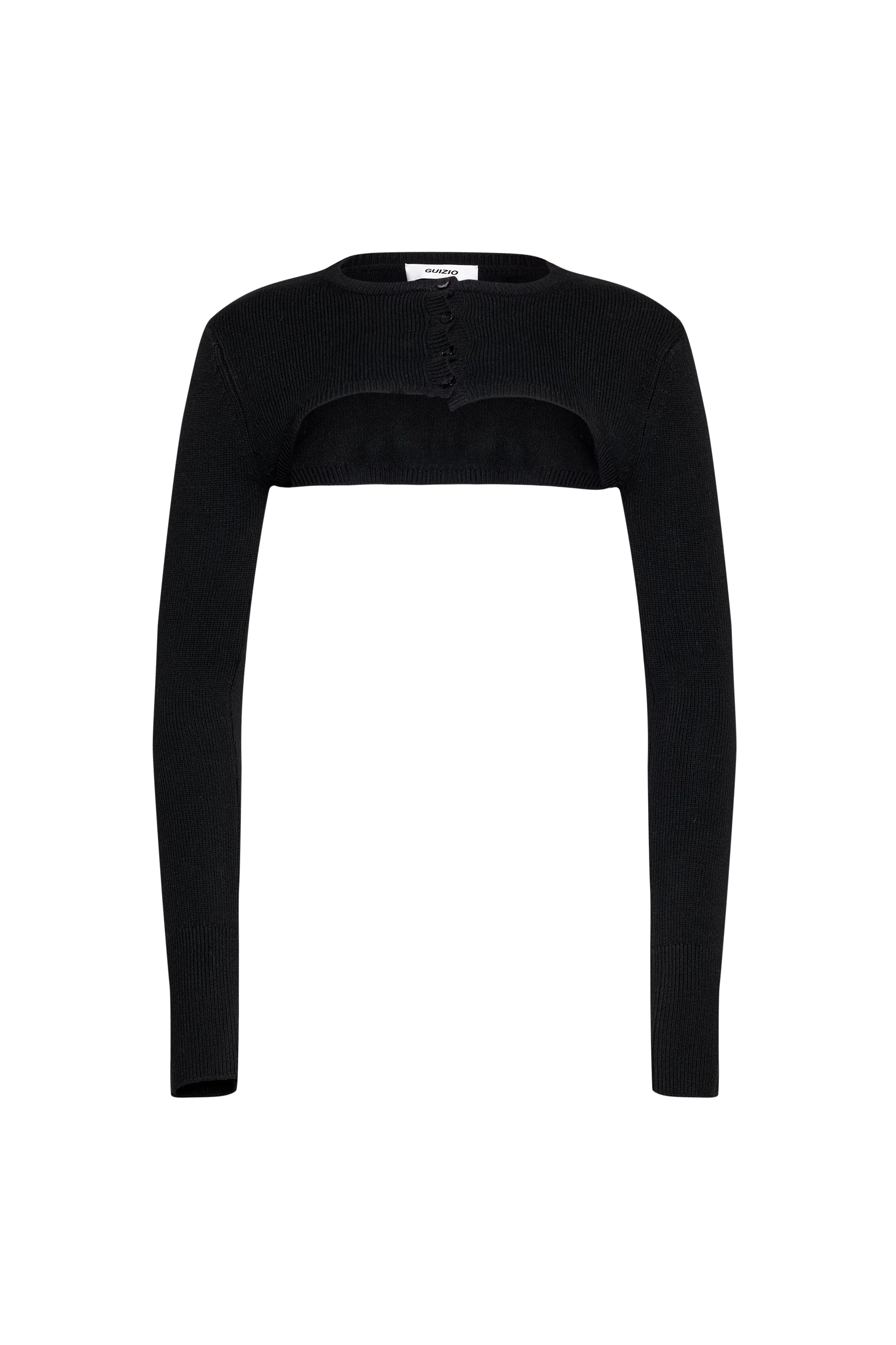 Micro Cardigan In Solid sold by Guizio product image thumbnail 2