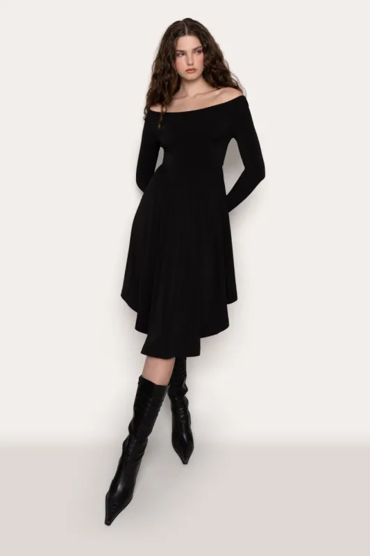 Sylvan Long Sleeve Jersey Dress sold by Guizio