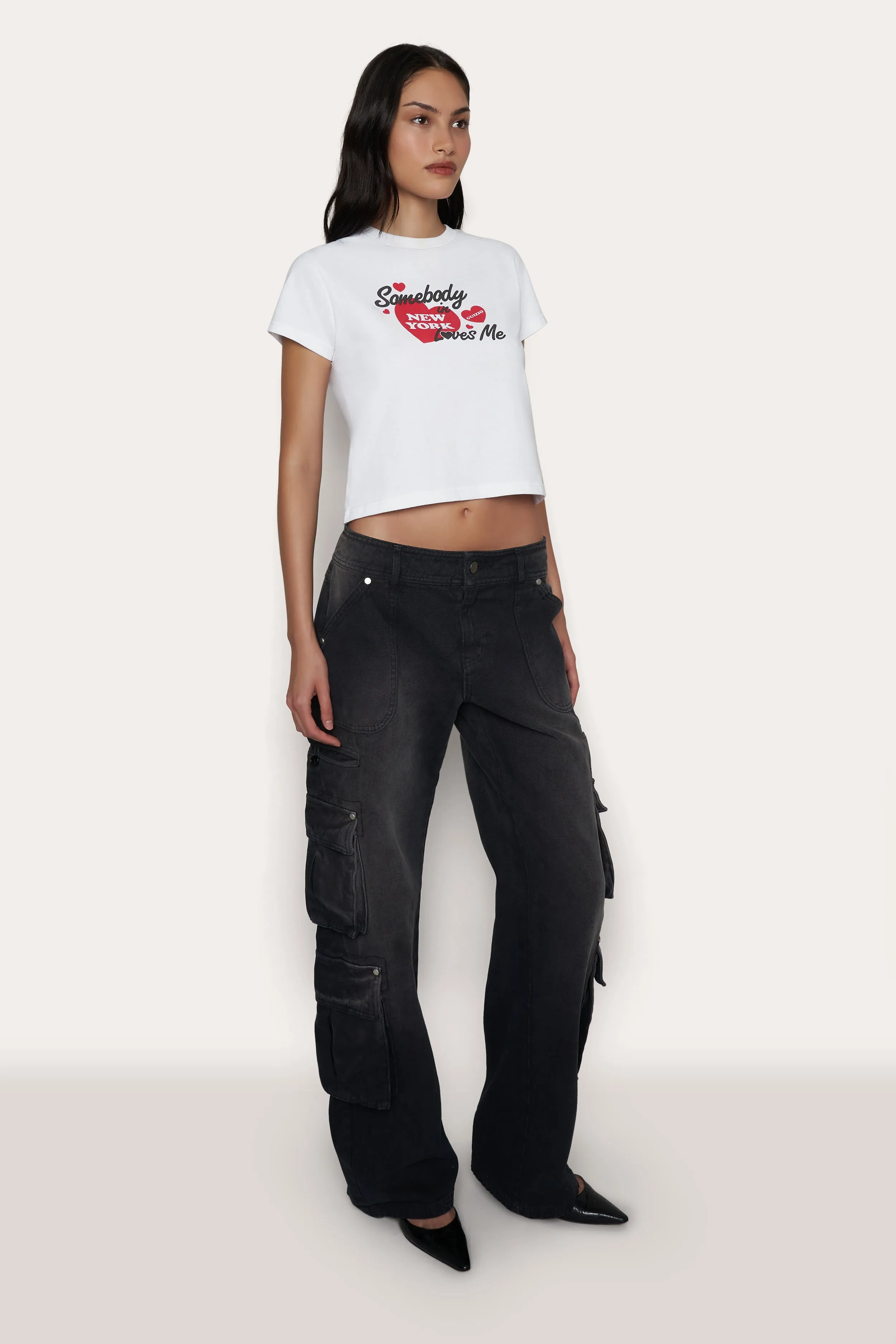 Shrunken Tee NY sold by Guizio product image thumbnail 4