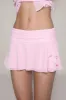 Chiffon Slit Mini Skirt sold by Guizio