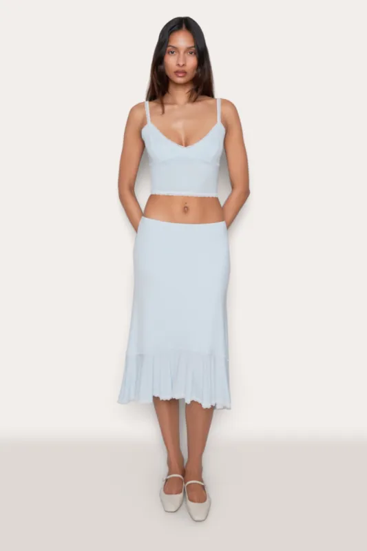Low Rise Dainty Midi Skirt sold by Guizio