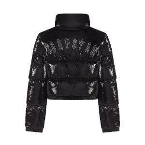 Trapstar Women's Irongate Puffer Jacket - Shiny Black sold by Kick Game
