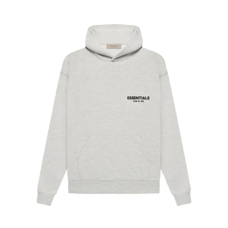 Fear of God Essentials Hoodie 'Light Oatmeal' (SS22) sold by Kick Game