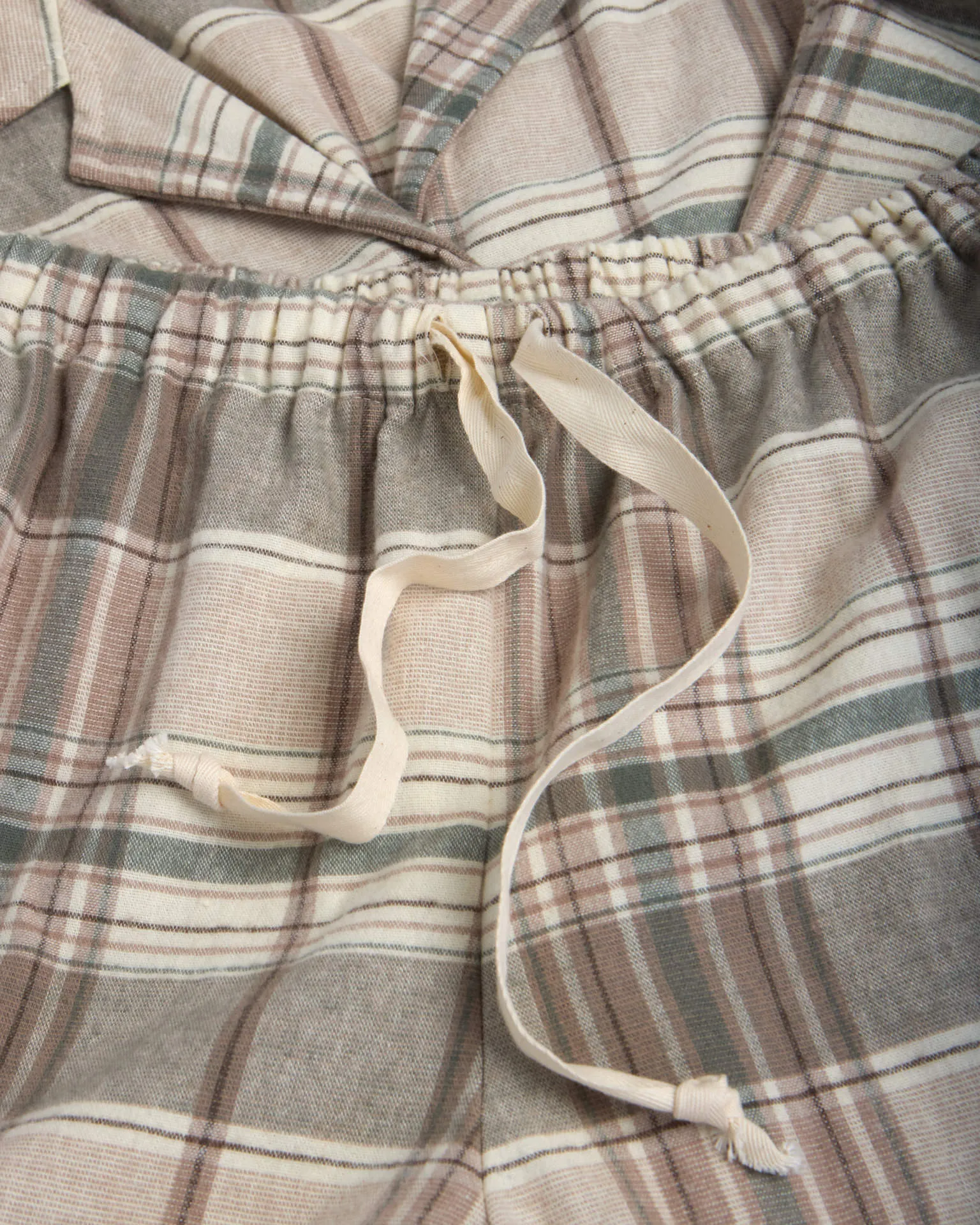 Foxford Eve Tartan Flannel Pyjama Set sold by Foxford product image thumbnail 3