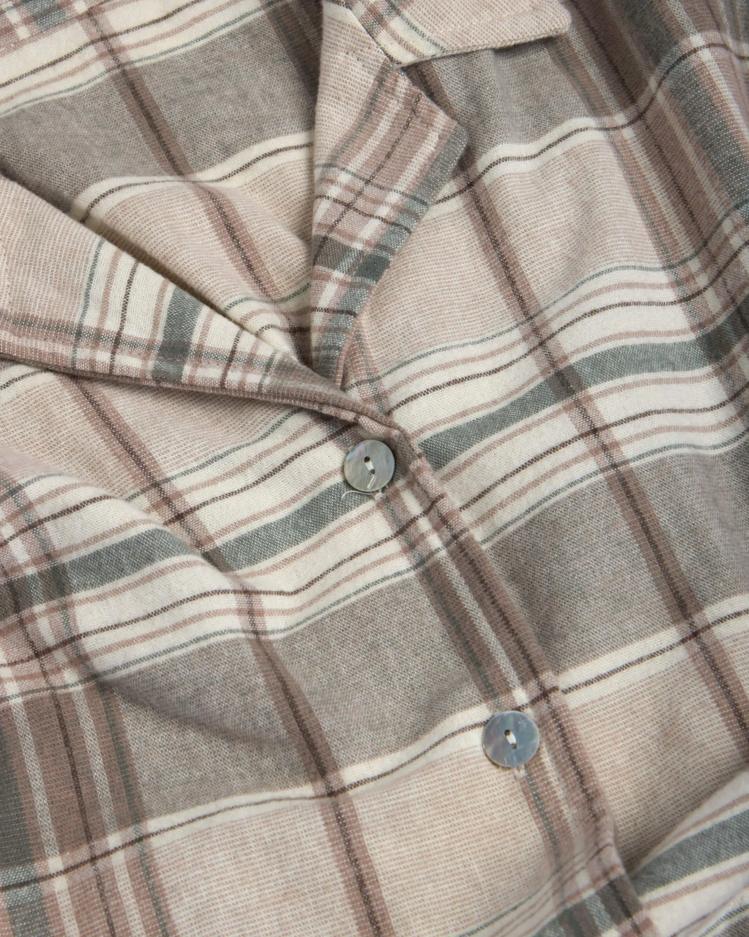 Foxford Eve Tartan Flannel Pyjama Set sold by Foxford product image thumbnail 2