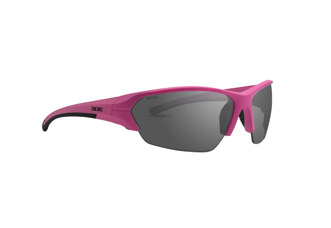 Wake - Pink Frame Smoke Lenses made by Epoch Eyewear